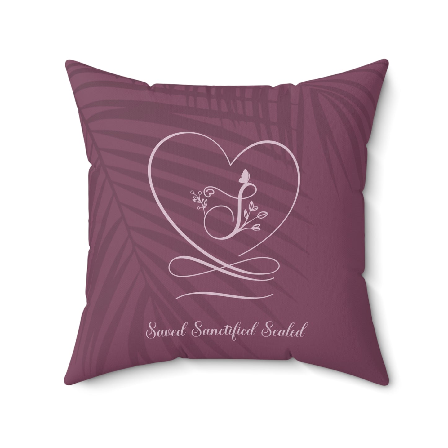 Saved 2 Polyester Square Pillow