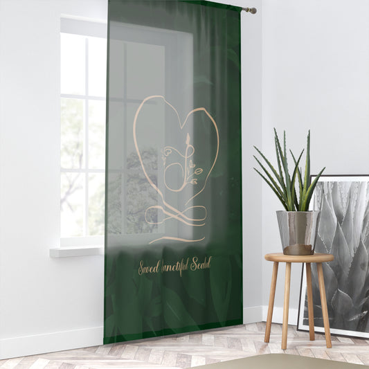 Saved Sheer Window Curtain