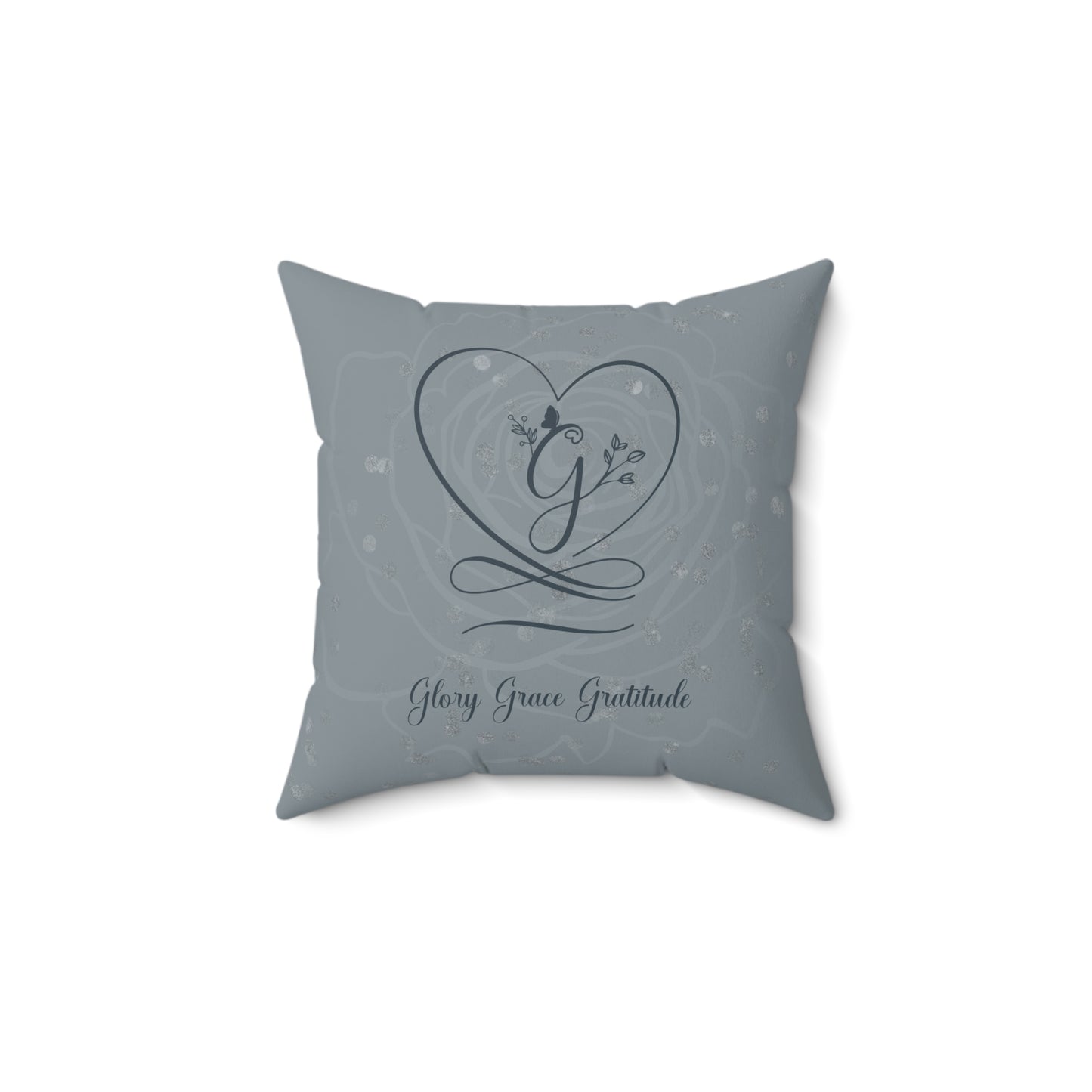 Grace 2 Polyester Square Pillow