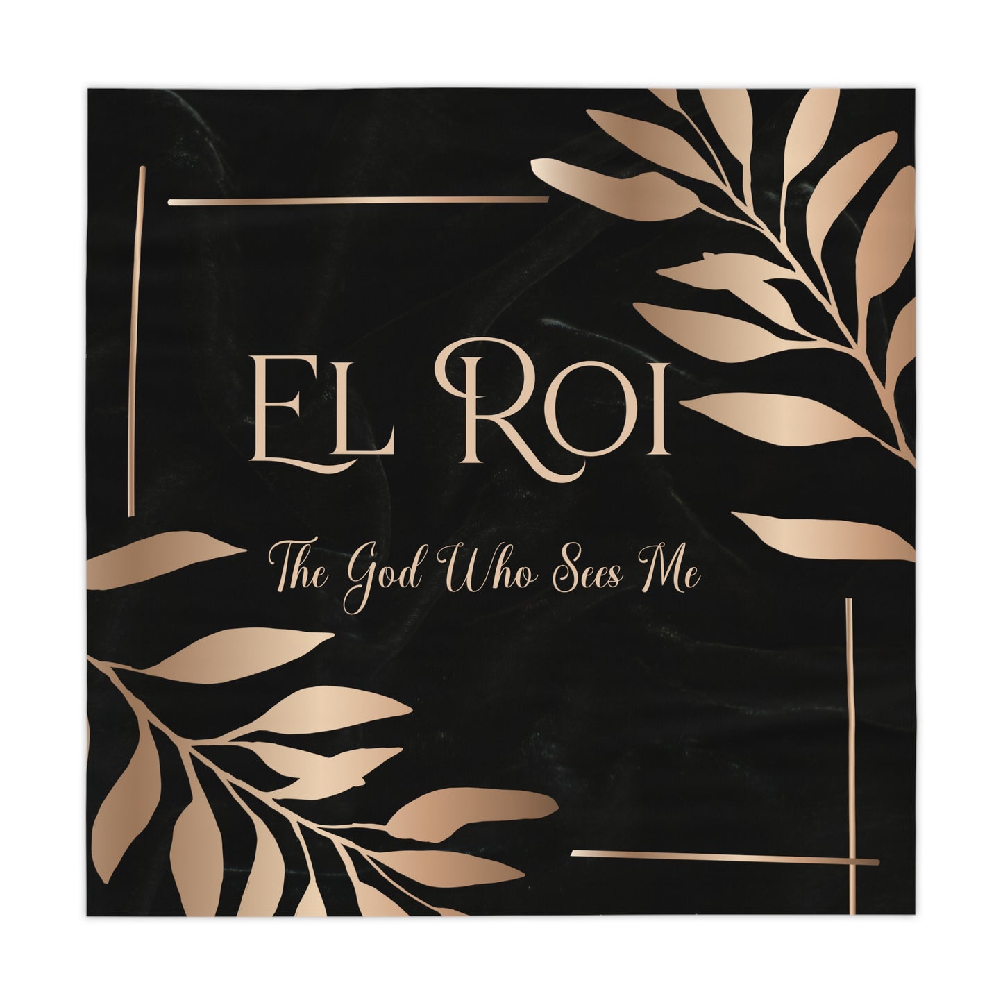 El Roi - (Onyx) Tablecloth