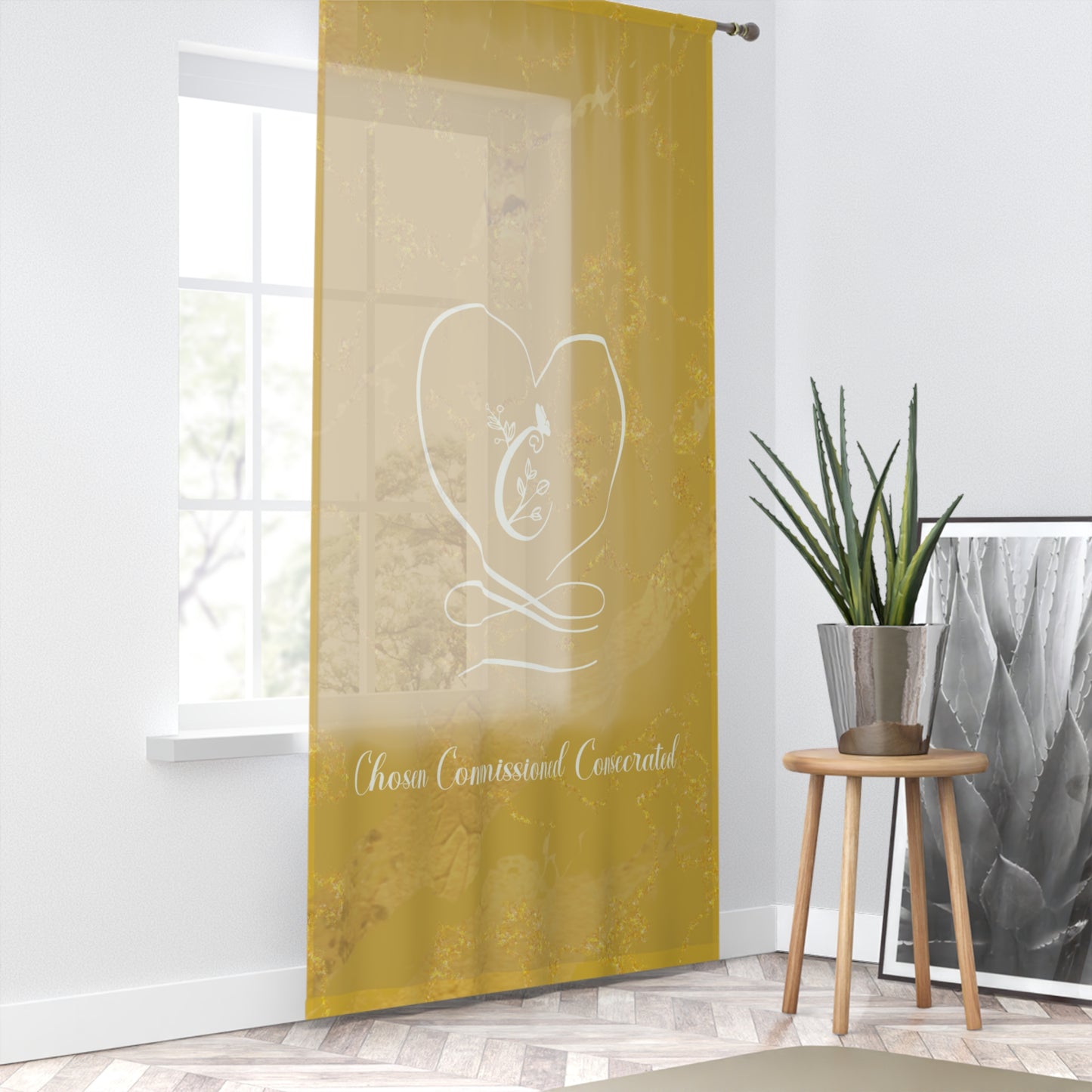 Chosen 2 Sheer Window Curtain