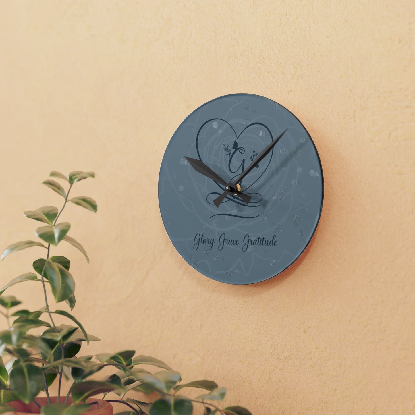 Grace 2 Acrylic Wall Clock