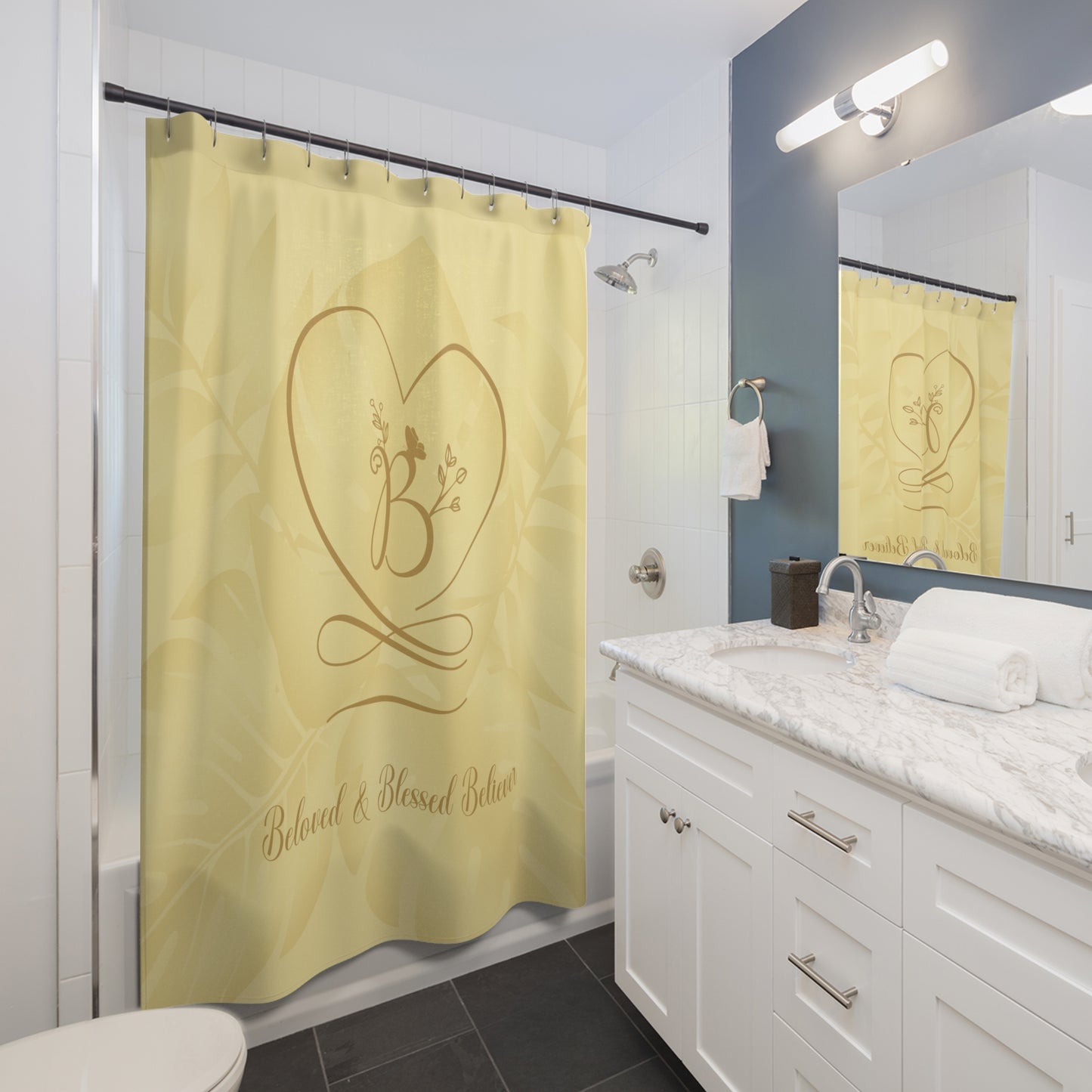 Beloved 2 Shower Curtains