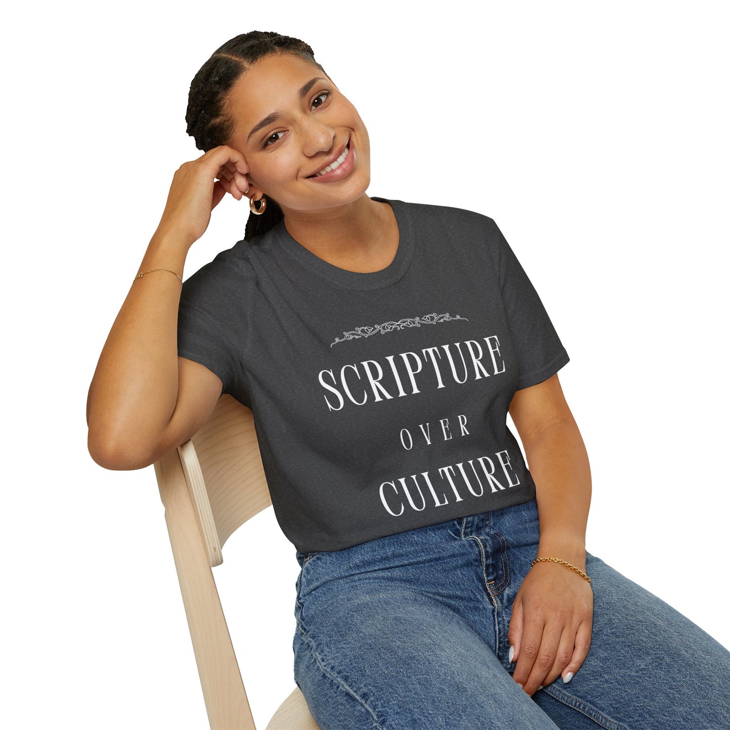 Scripture over Culture Unisex Softstyle T-Shirt
