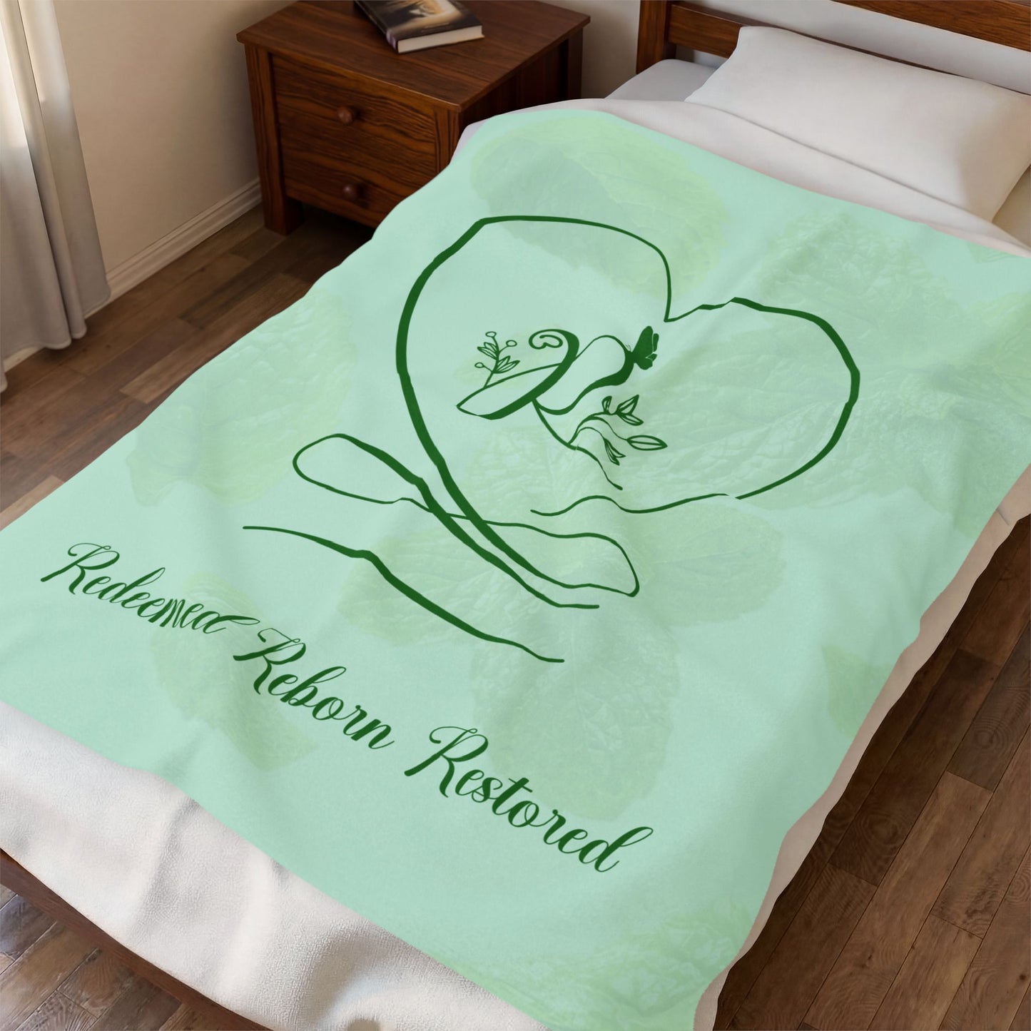 Redeemed 2 Velveteen Plush Blanket