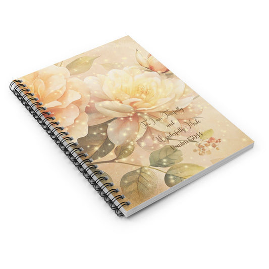 Fearfully Made Spiral Notebook  - Ruled Line