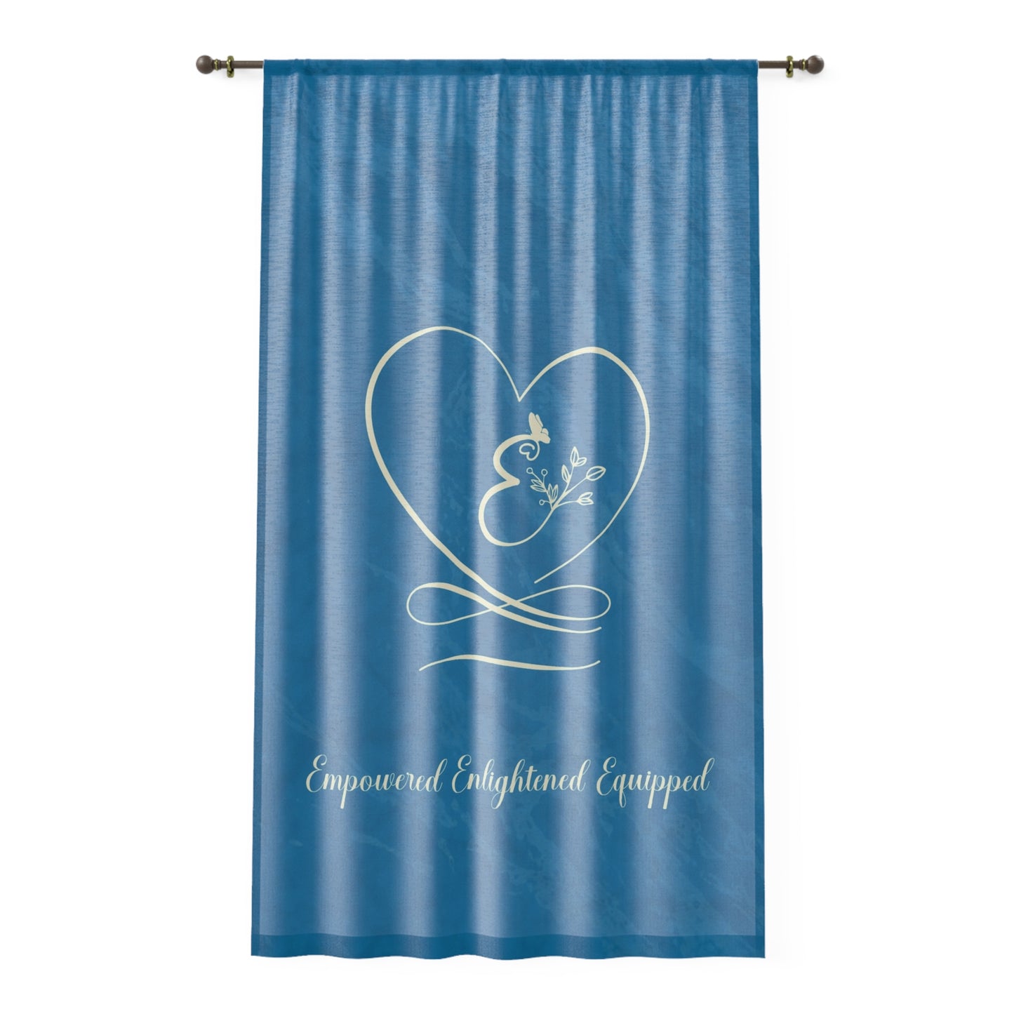 Empowered 2 Sheer Window Curtain