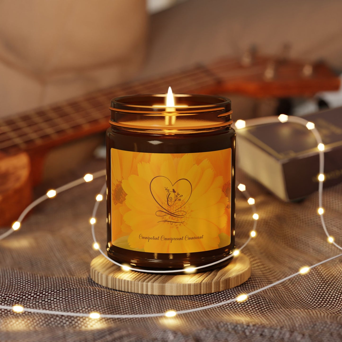 Omnipotent Soy Candle (Multi-Size, Amber Jar)