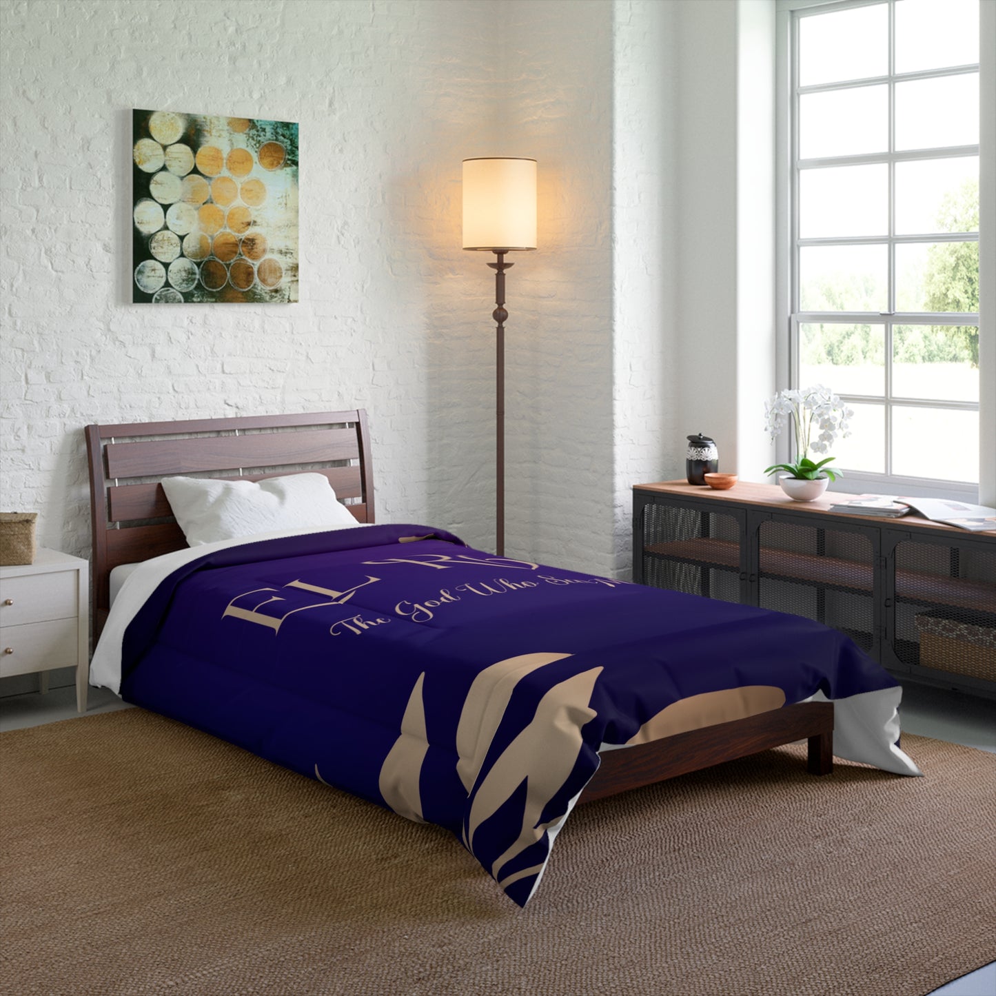 El Roi (Amethyst) Comforter