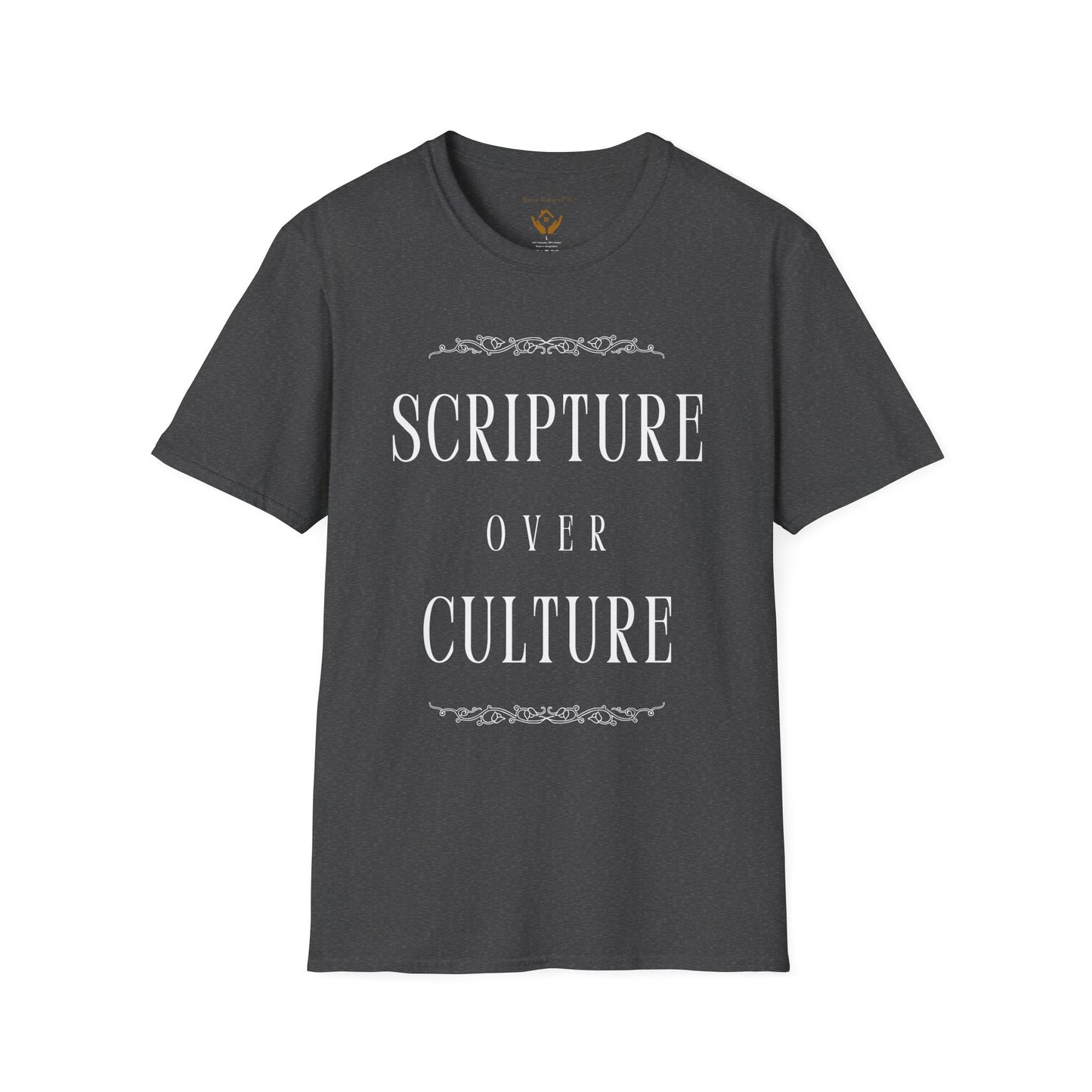 Scripture over Culture Unisex Softstyle T-Shirt