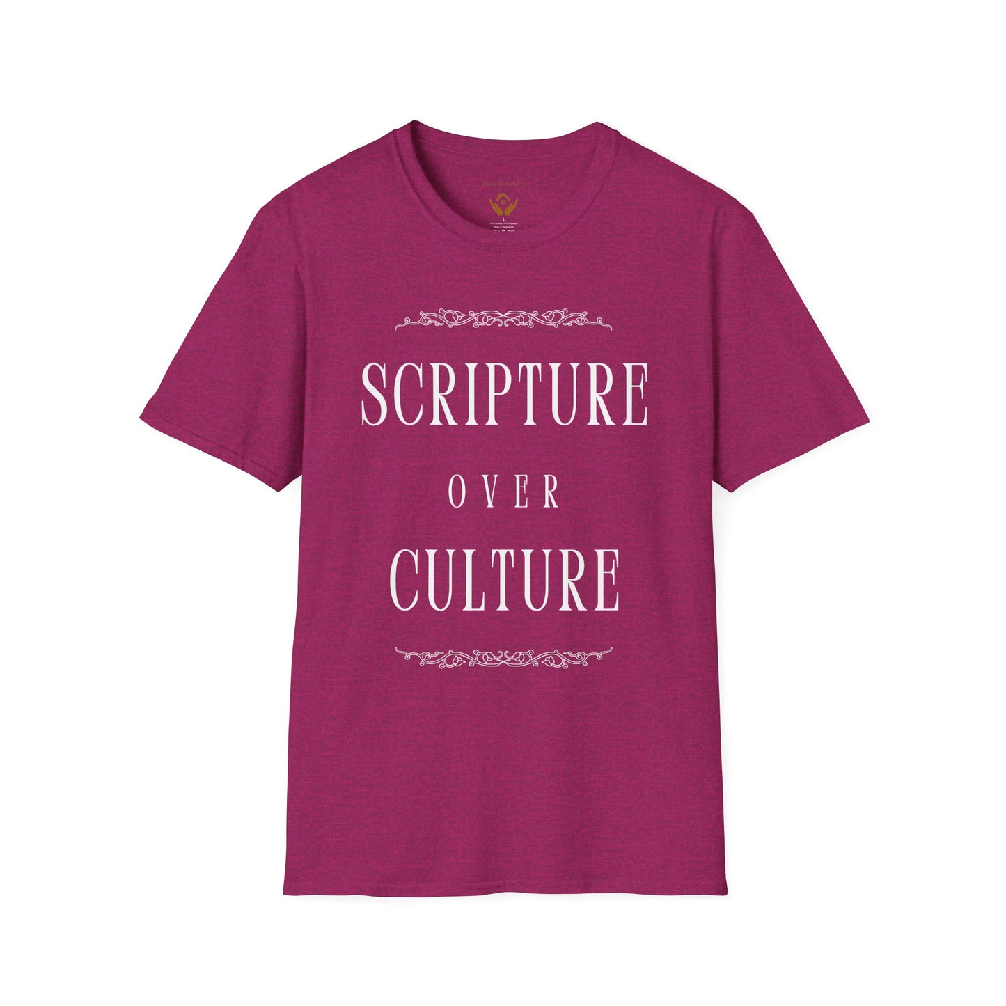 Scripture over Culture Unisex Softstyle T-Shirt