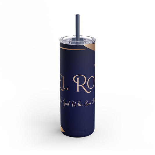 El Roi (Sapphire) Maars Maker Skinny Matte Tumbler, 20oz
