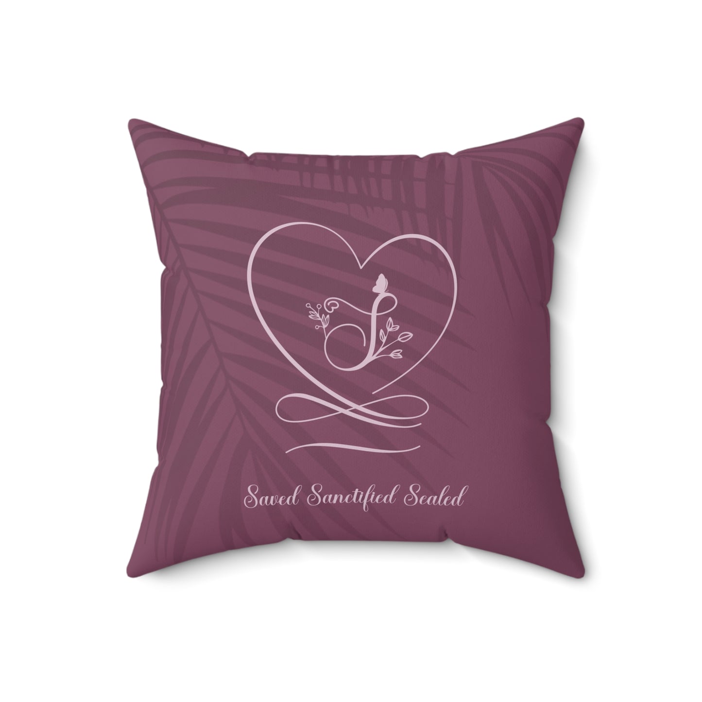 Saved 2 Polyester Square Pillow