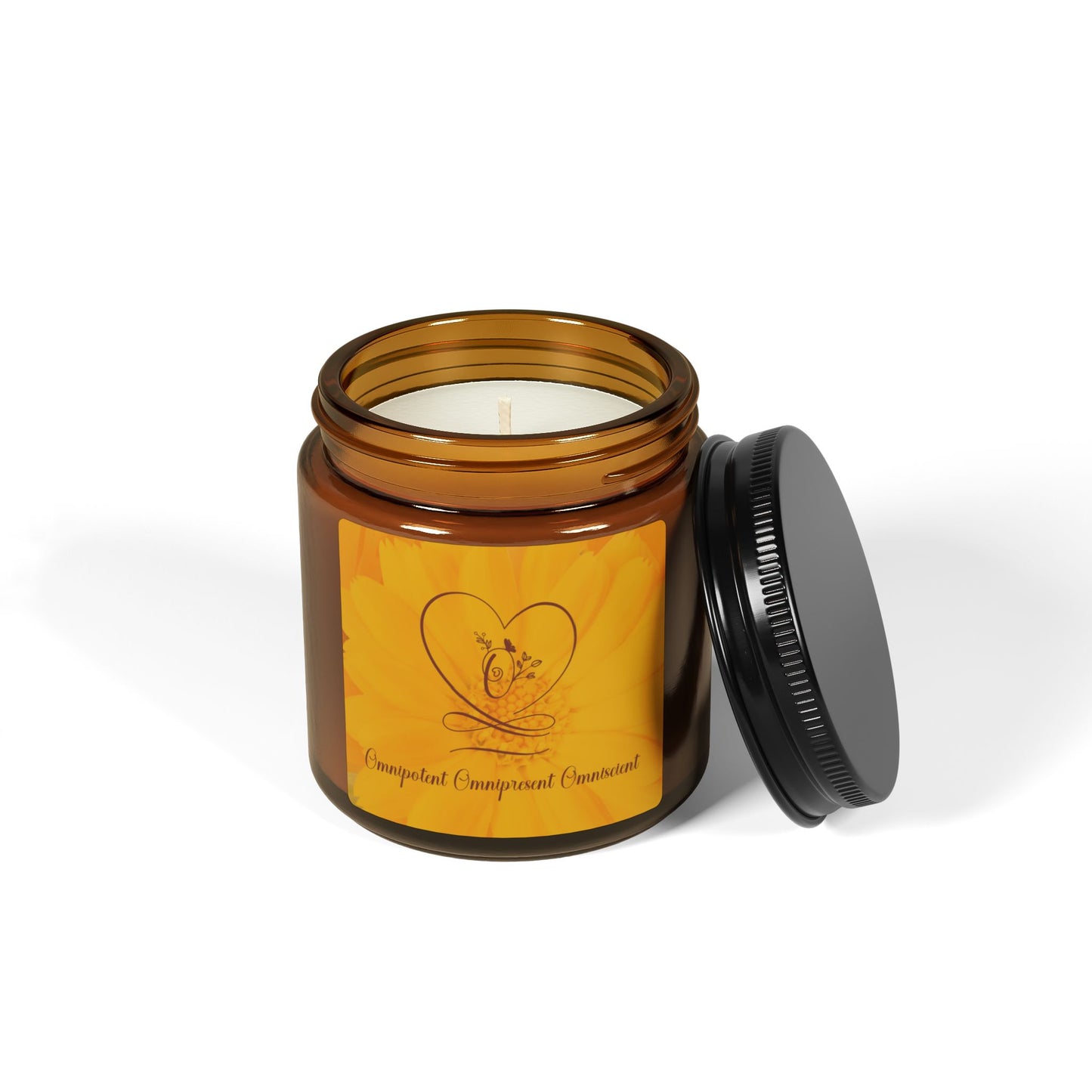 Omnipotent Soy Candle (Multi-Size, Amber Jar)