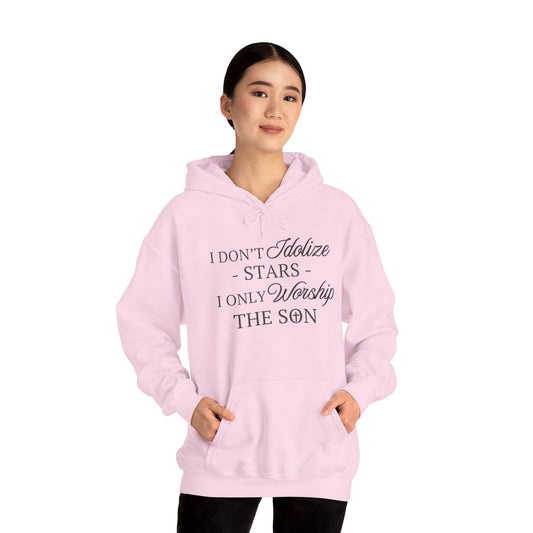 The Son (black print) Unisex Heavy Blend™ Hooded Sweatshirt