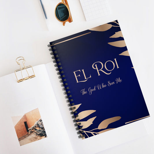 El Roi (Sapphire) Spiral Notebook - Ruled Line