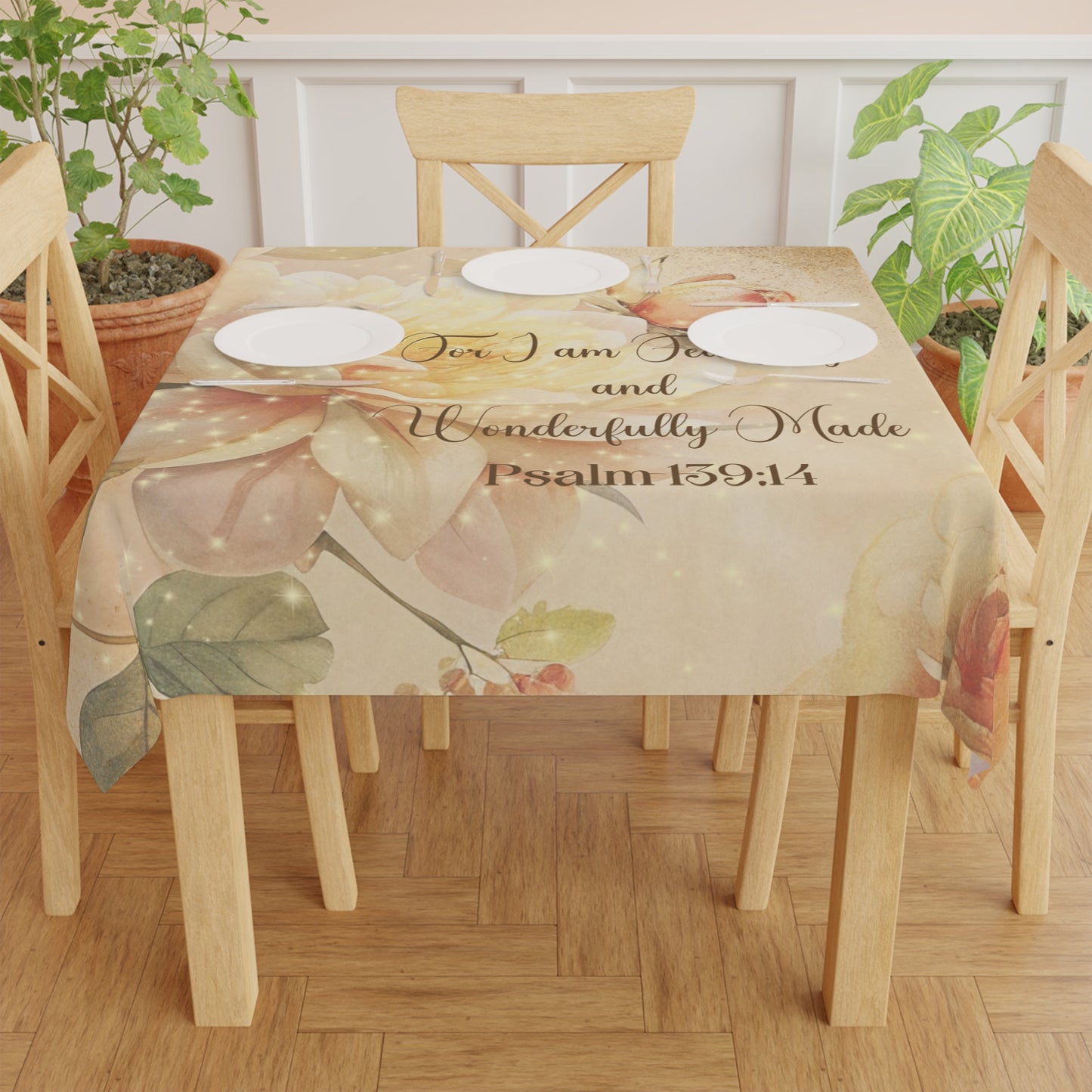 Fearfully Made Tablecloth