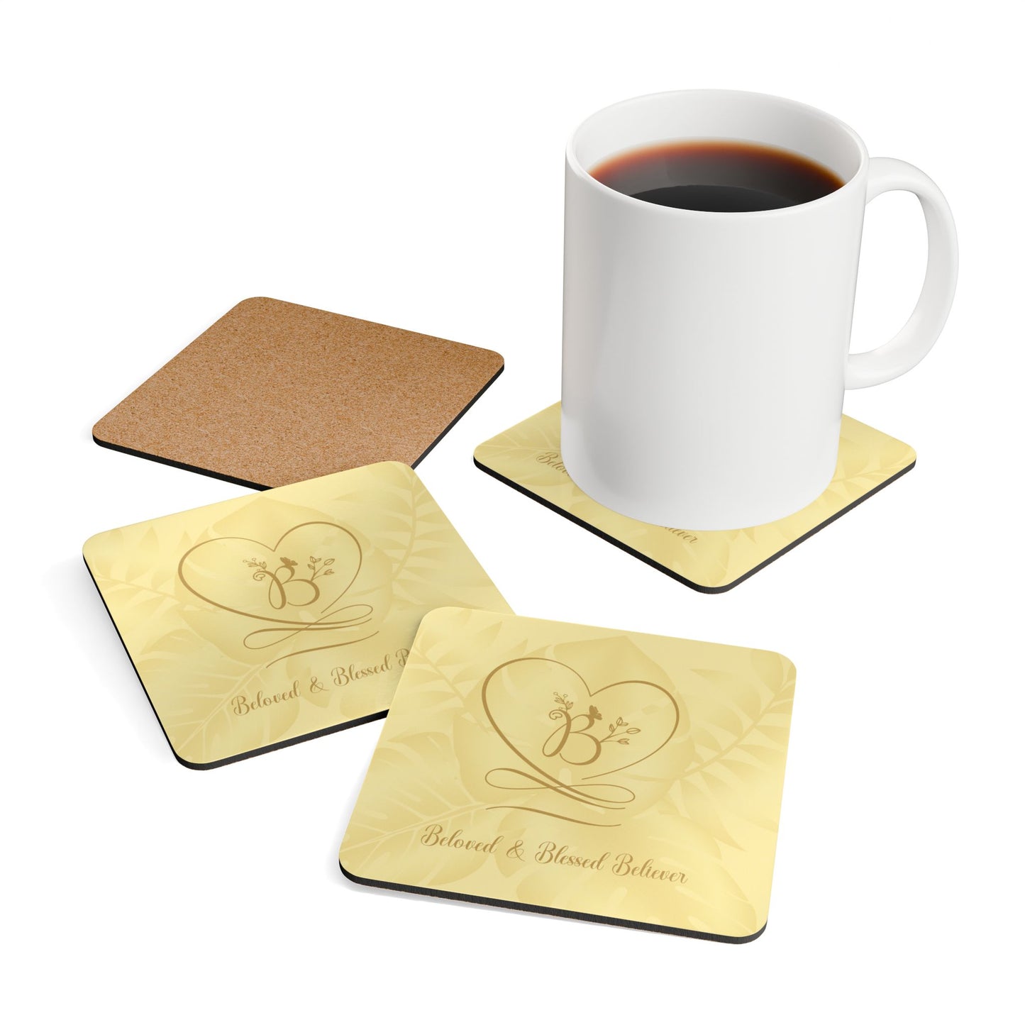 Beloved 2 Coaster Set