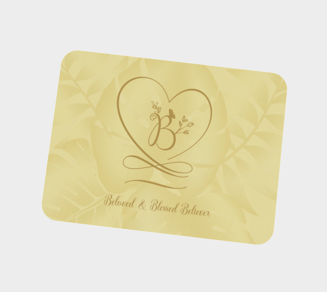 Beloved 2 Vegan Leather Placemat