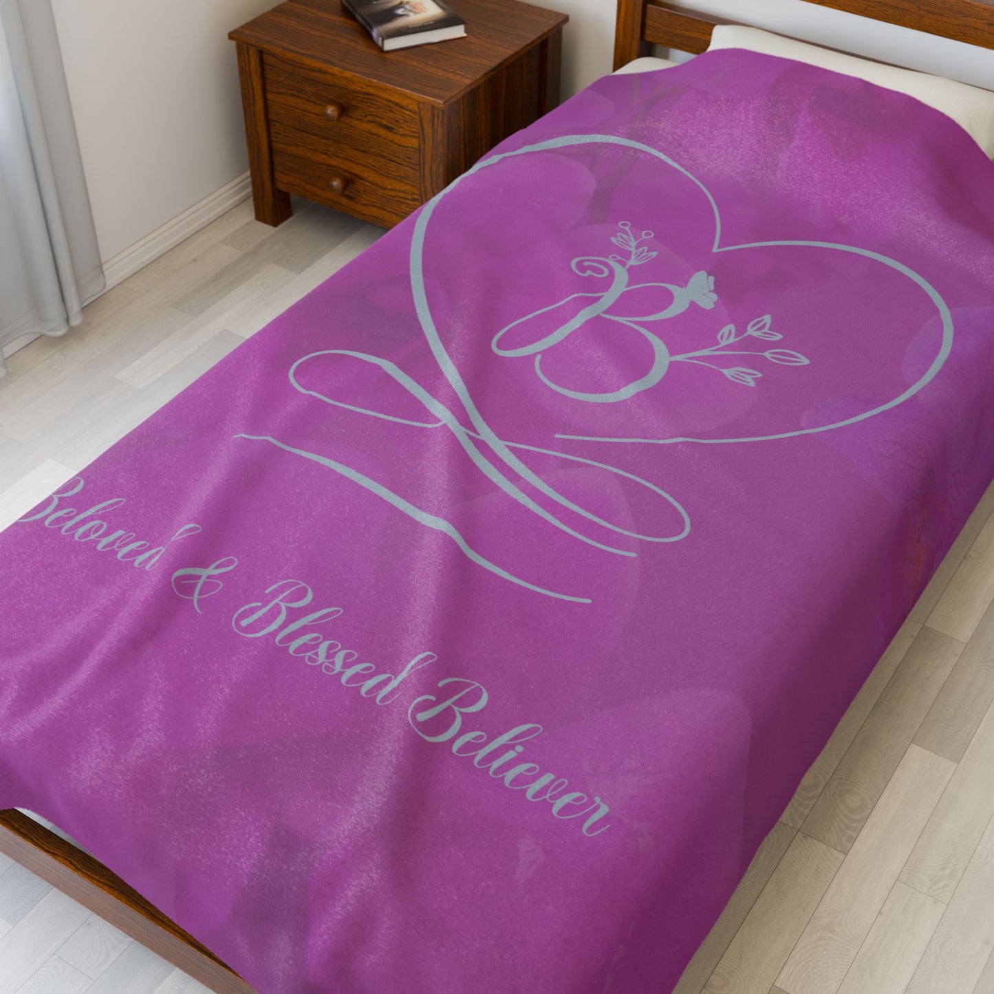 Beloved Velveteen Plush Blanket