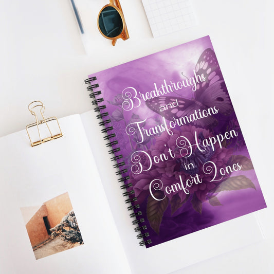 Breakthroughs...Spiral Notebook - Ruled Line