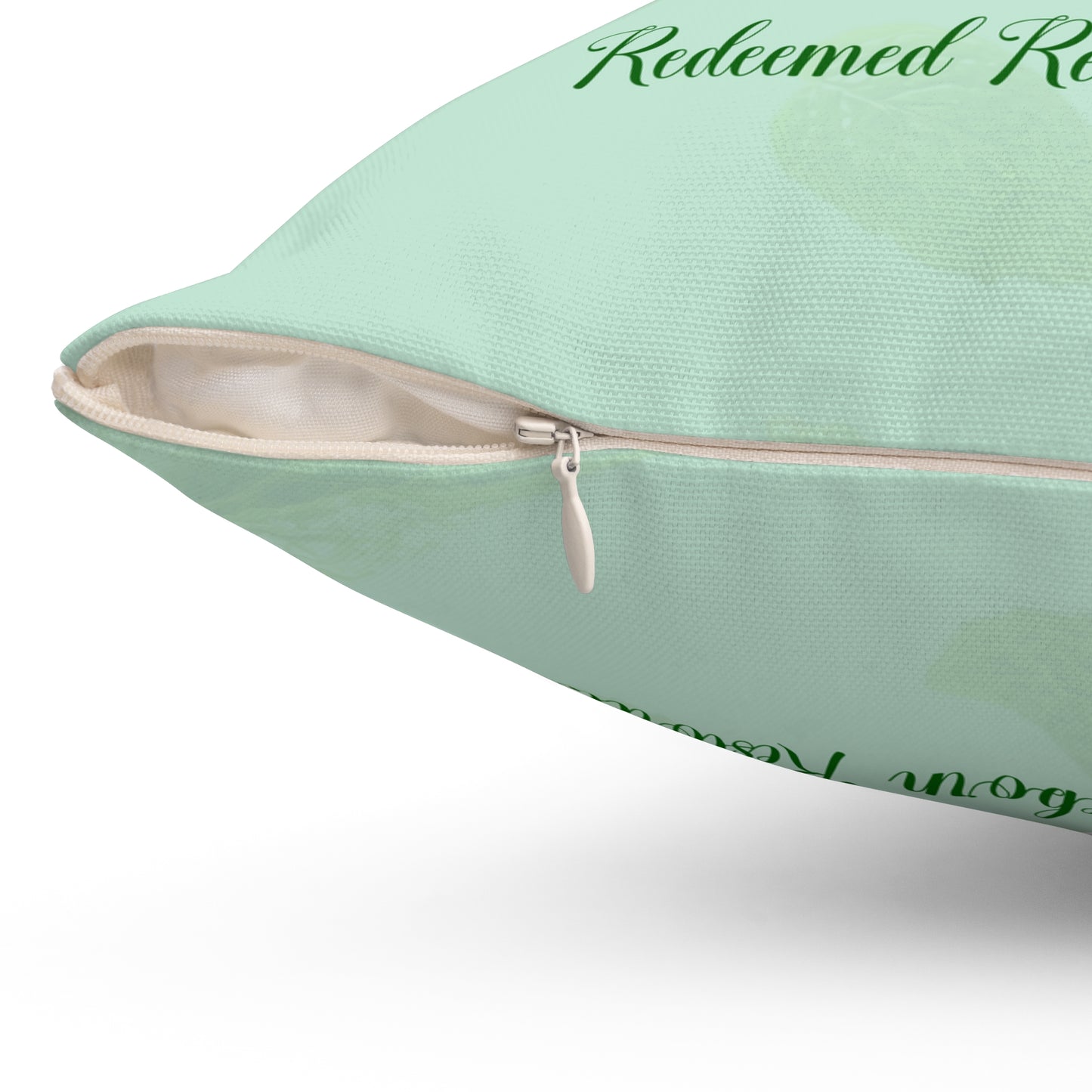 Redeemed 2 Polyester Square Pillow