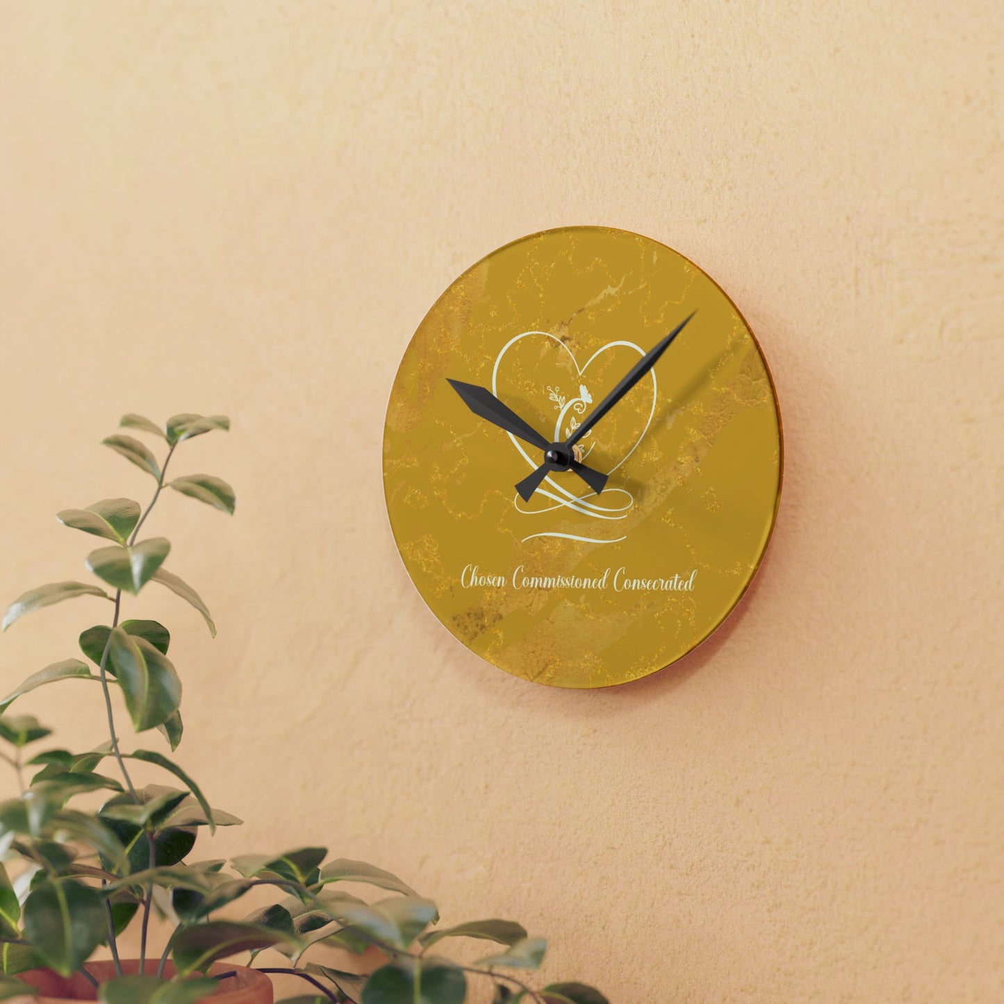 Chosen 2 Acrylic Wall Clock