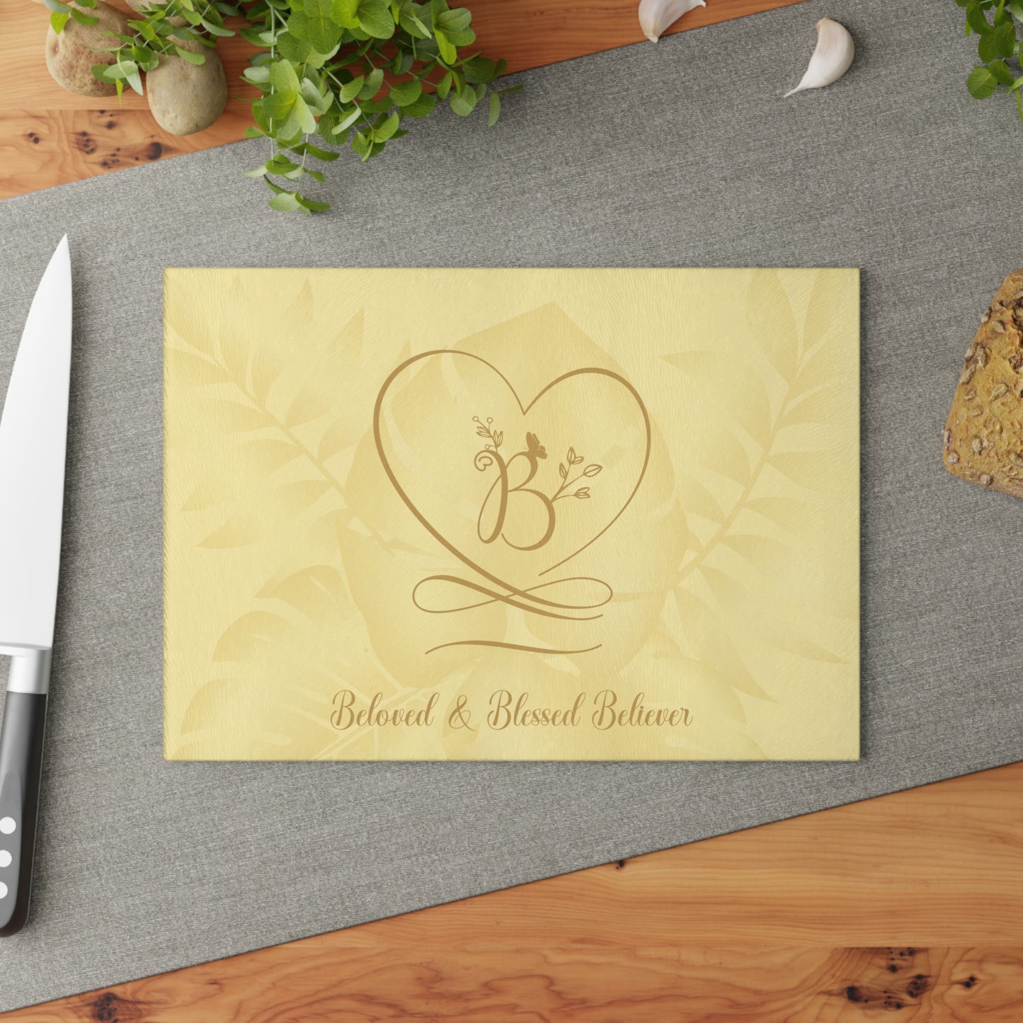 Beloved 2 Glass Cutting Board