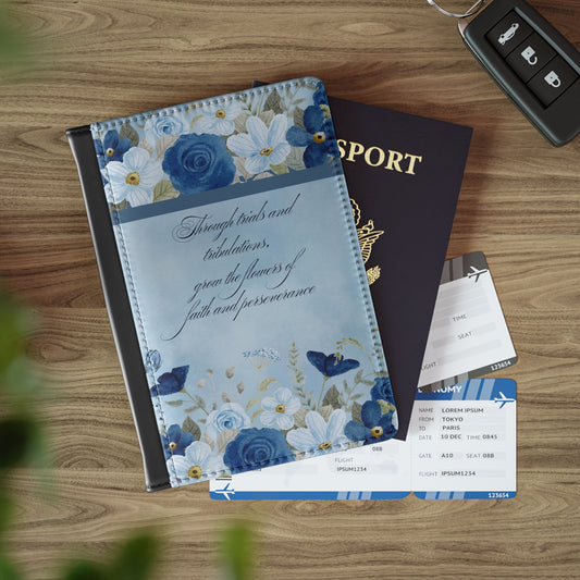 Flowers of Faith Passport Cover