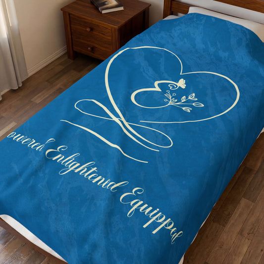 Empowered 2 Velveteen Plush Blanket