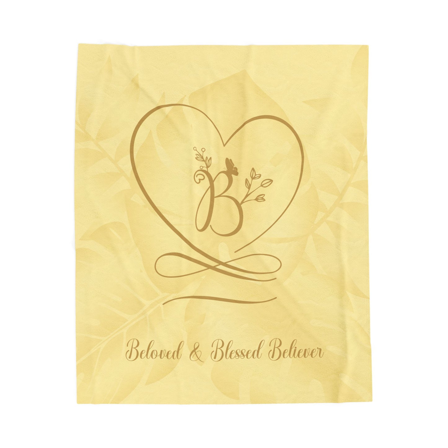 Beloved 2 Velveteen Plush Blanket