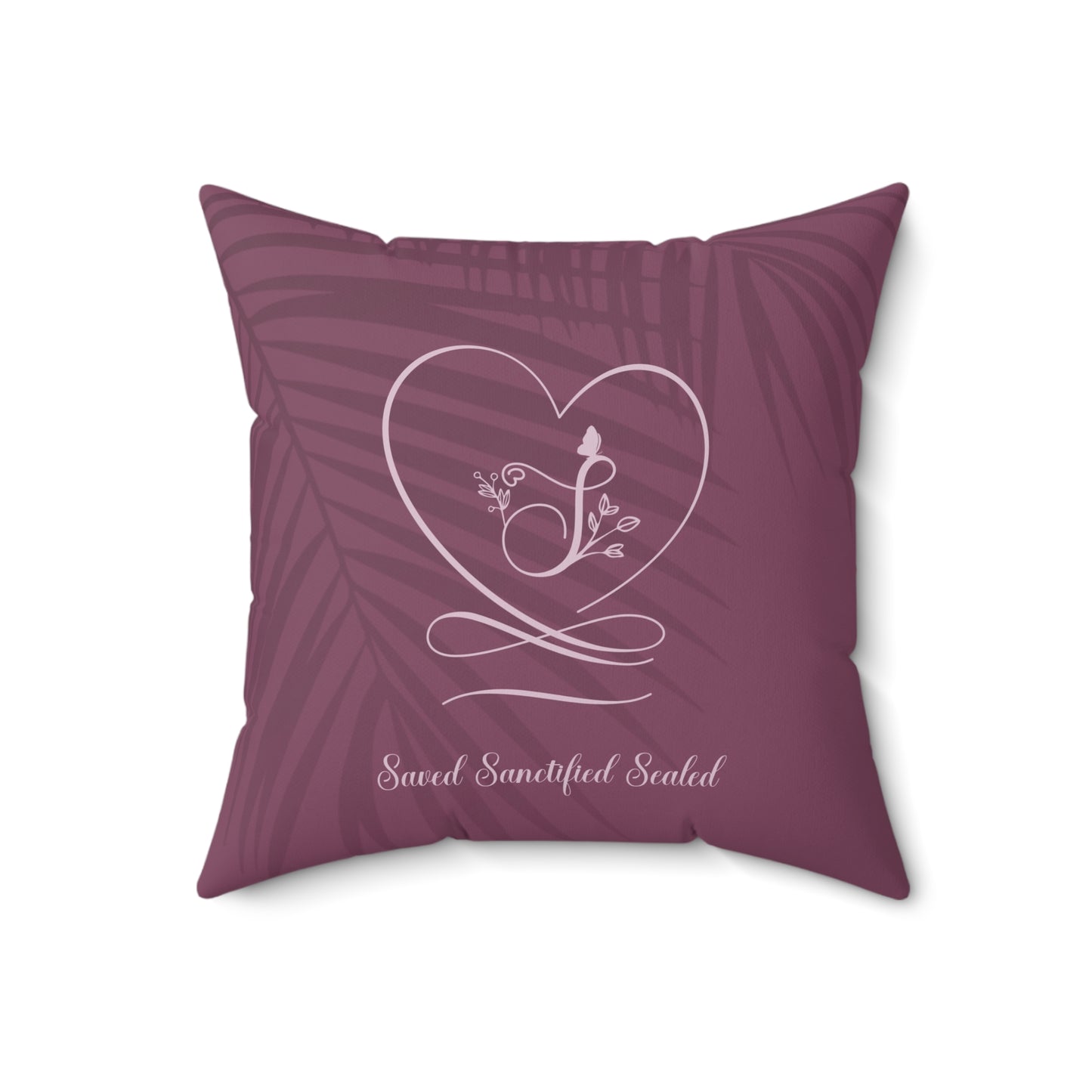 Saved 2 Polyester Square Pillow