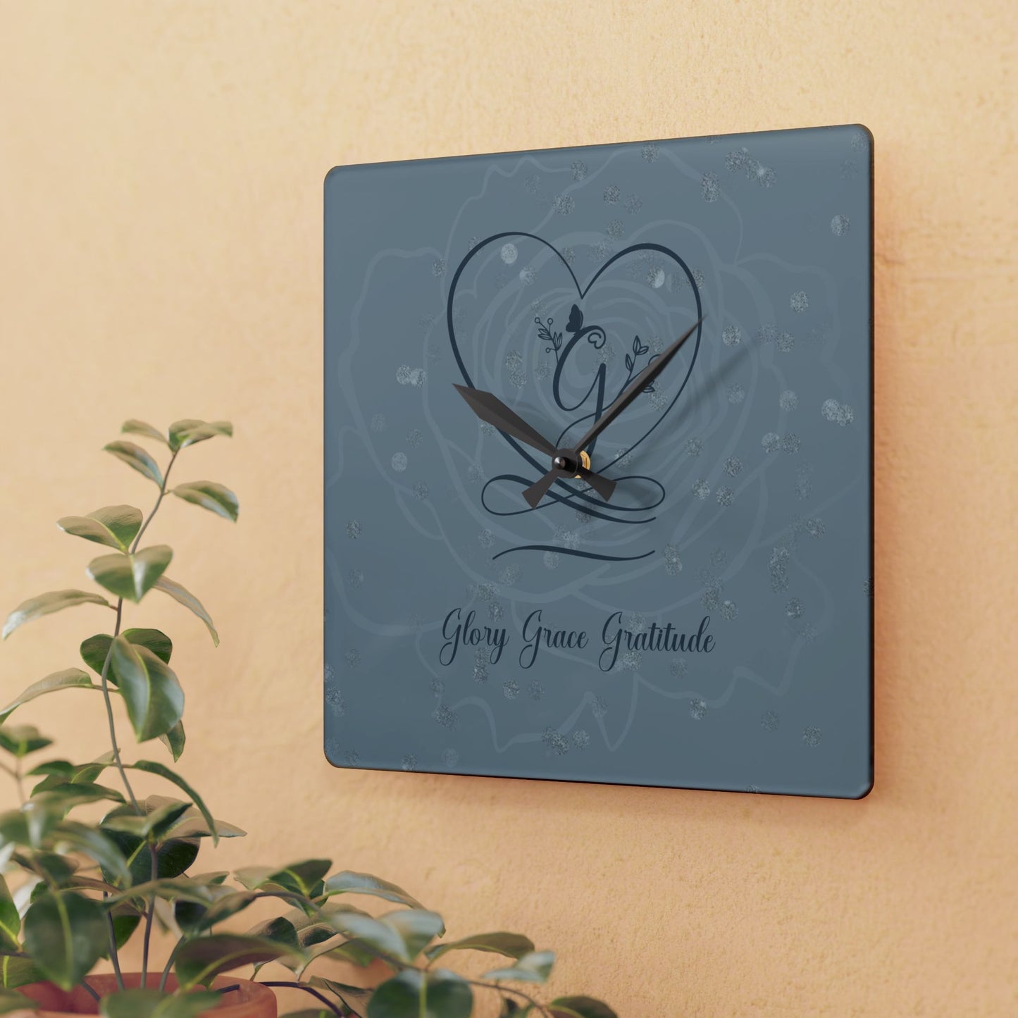 Grace 2 Acrylic Wall Clock