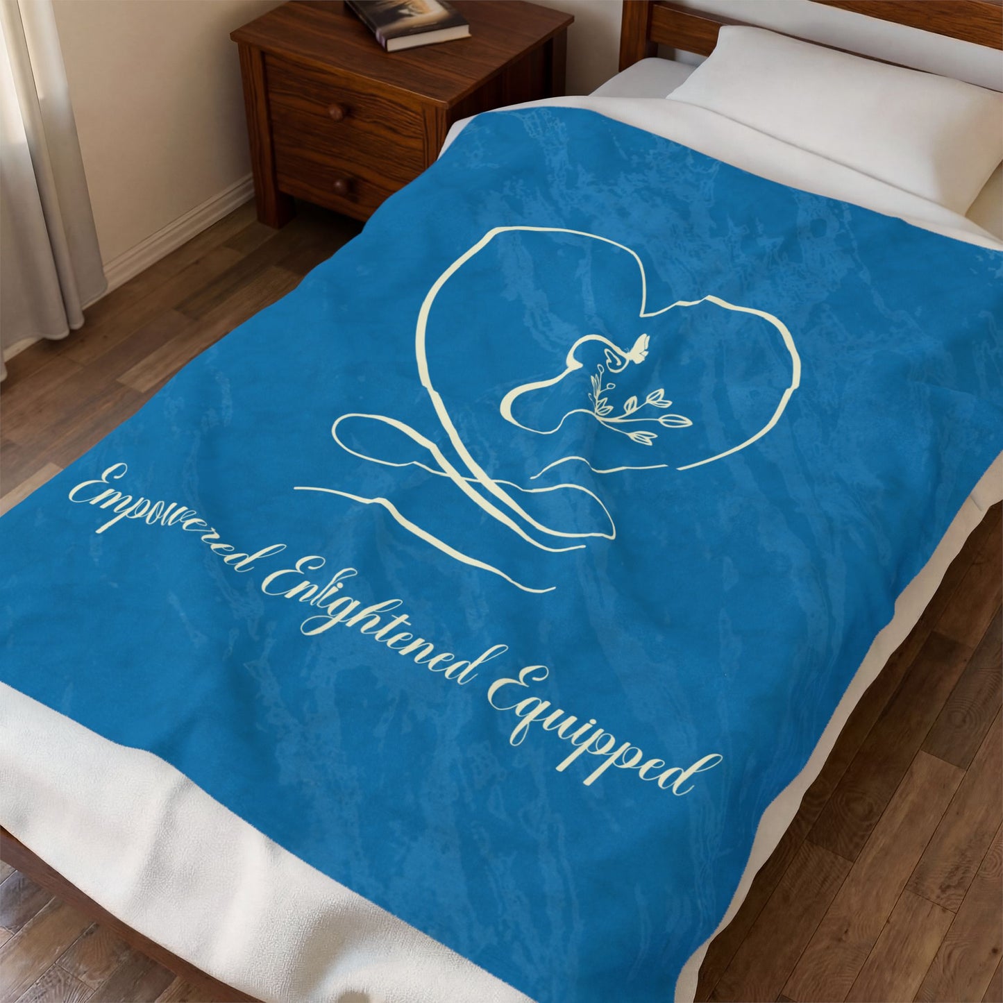 Empowered 2 Velveteen Plush Blanket