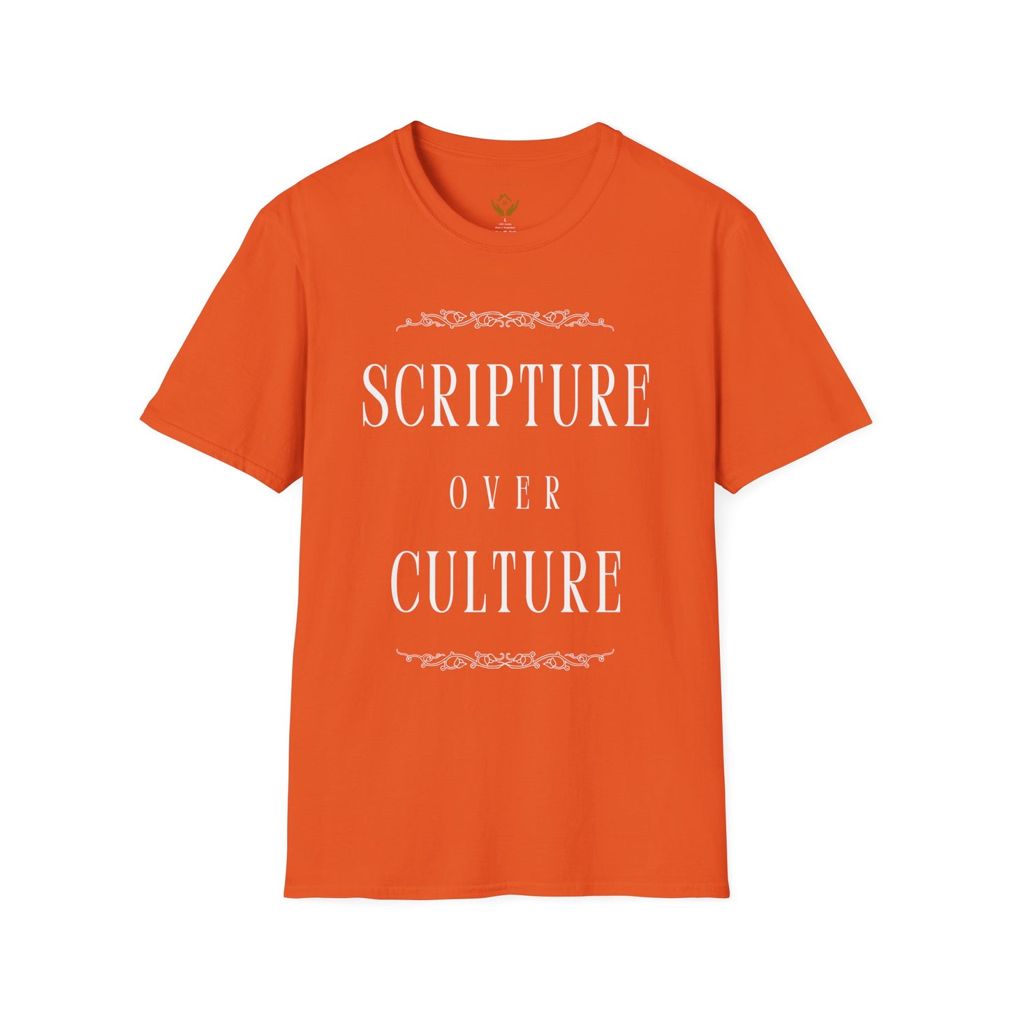 Scripture over Culture Unisex Softstyle T-Shirt