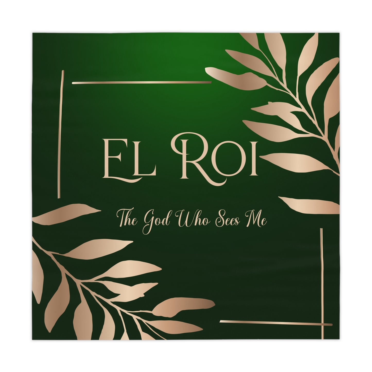 El Roi - (Emerald) Tablecloth