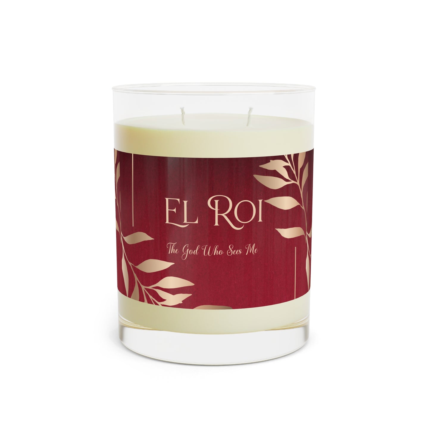 El Roi (Ruby) Scented Candle - Full Glass, 11oz