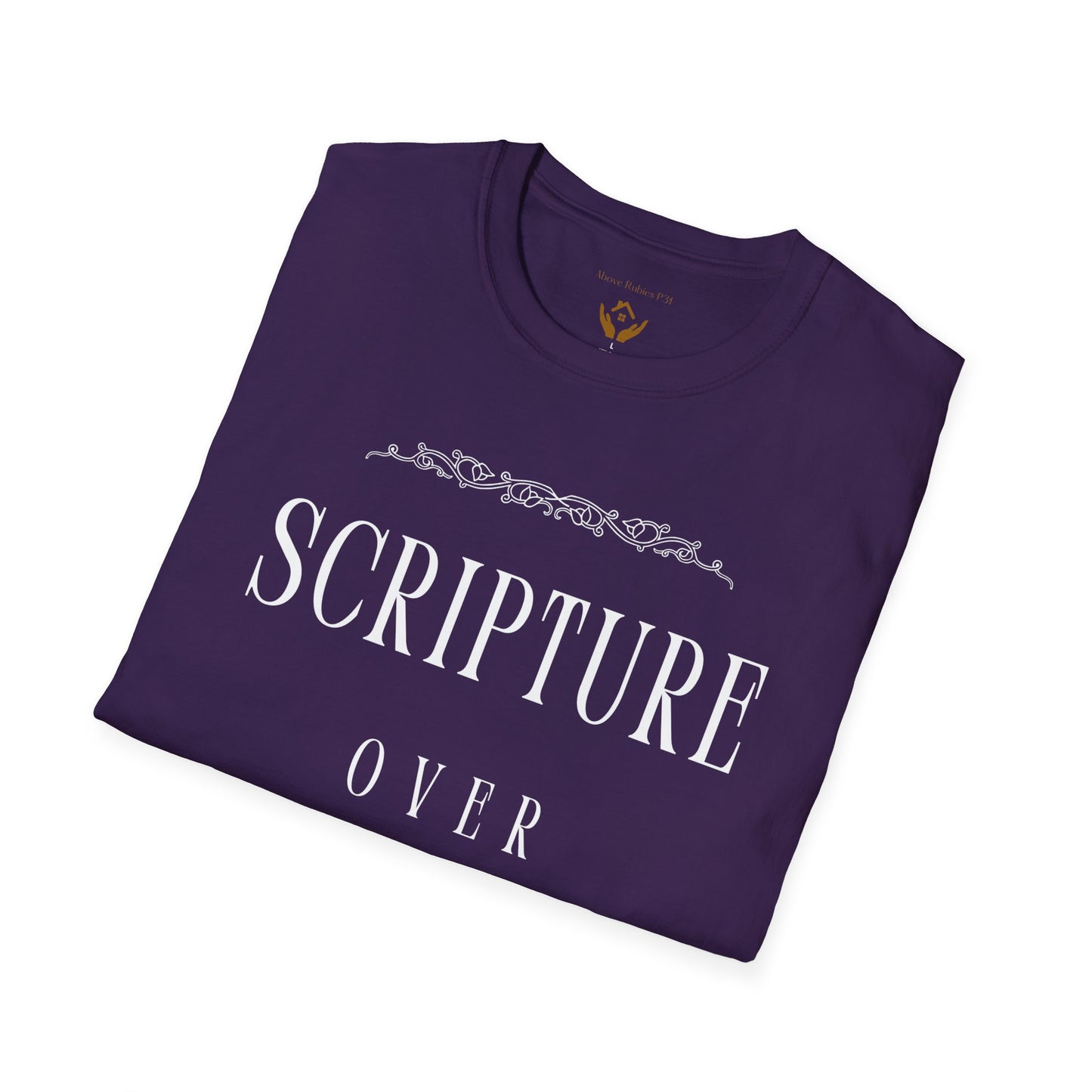Scripture over Culture Unisex Softstyle T-Shirt