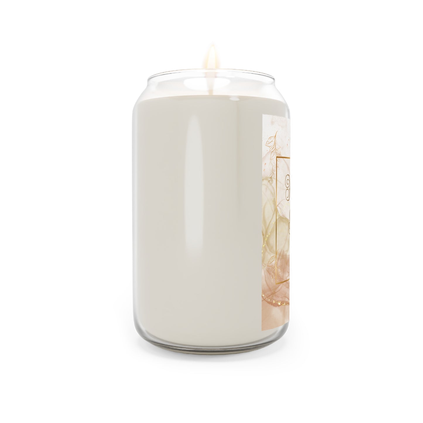 His Grace (Beige/Gold) Scented Candle, 13.75oz
