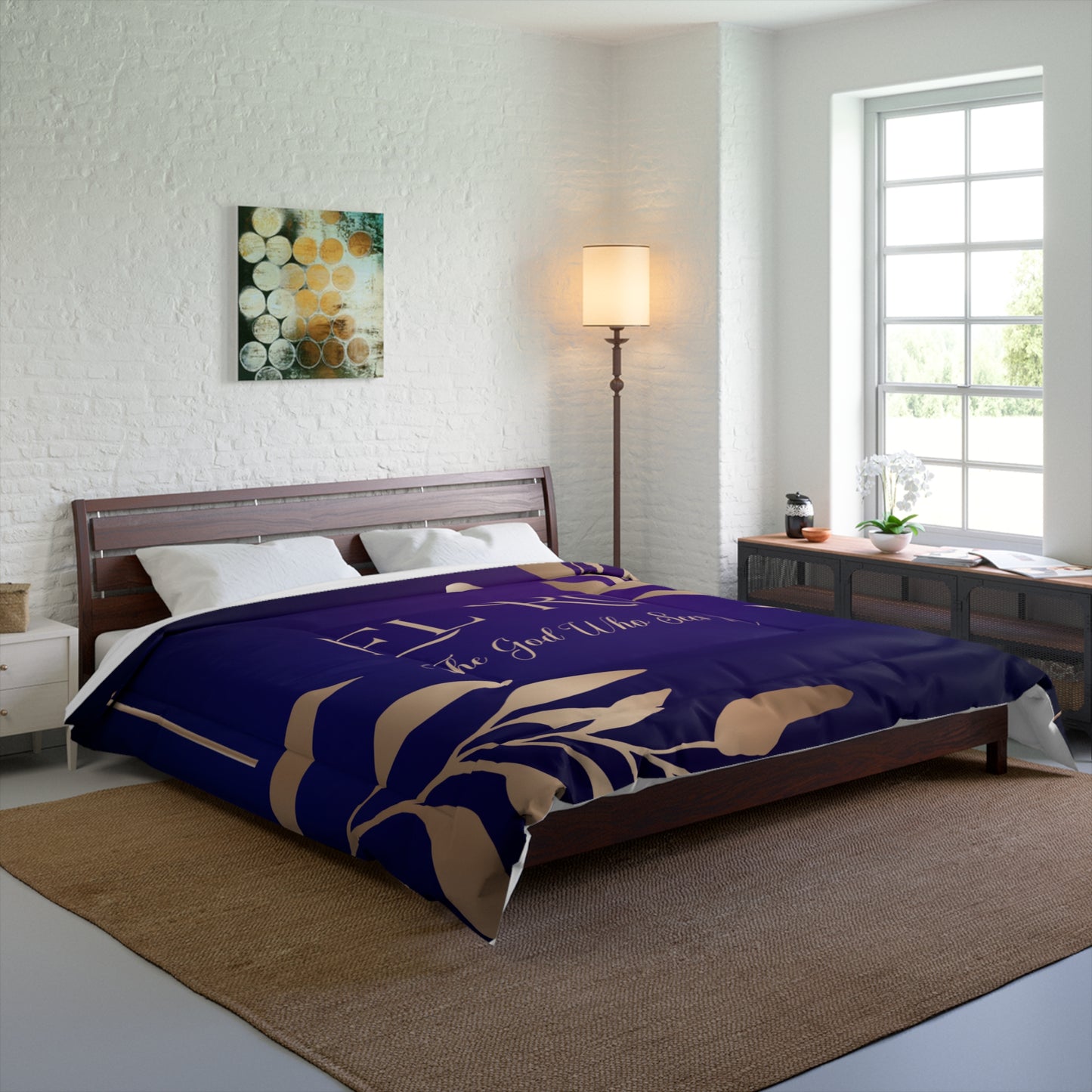El Roi (Amethyst) Comforter