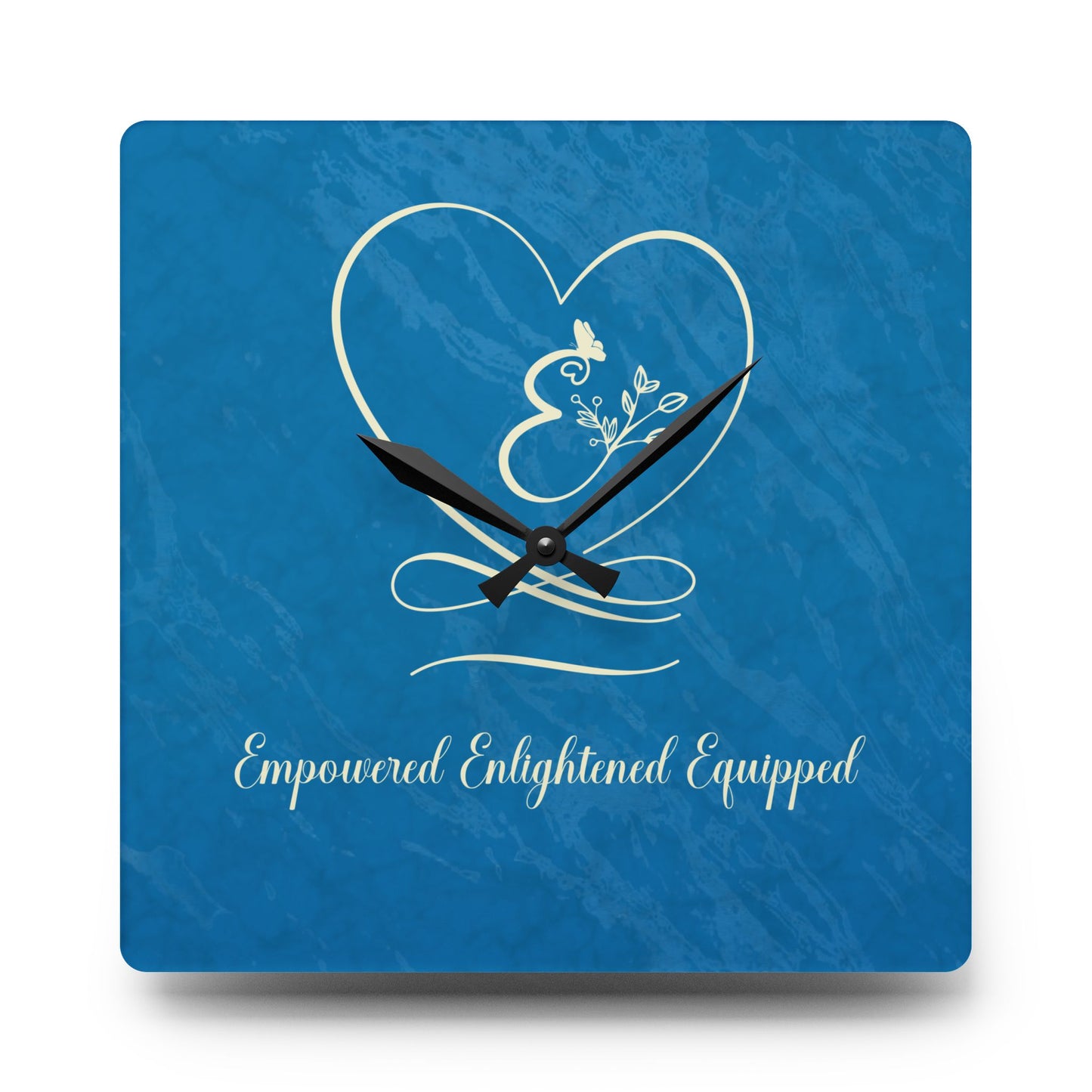 Empowered 2 Acrylic Wall Clock