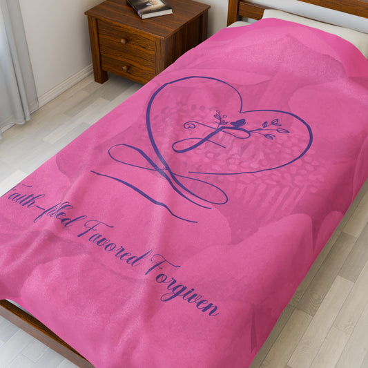 Favored Velveteen Plush Blanket