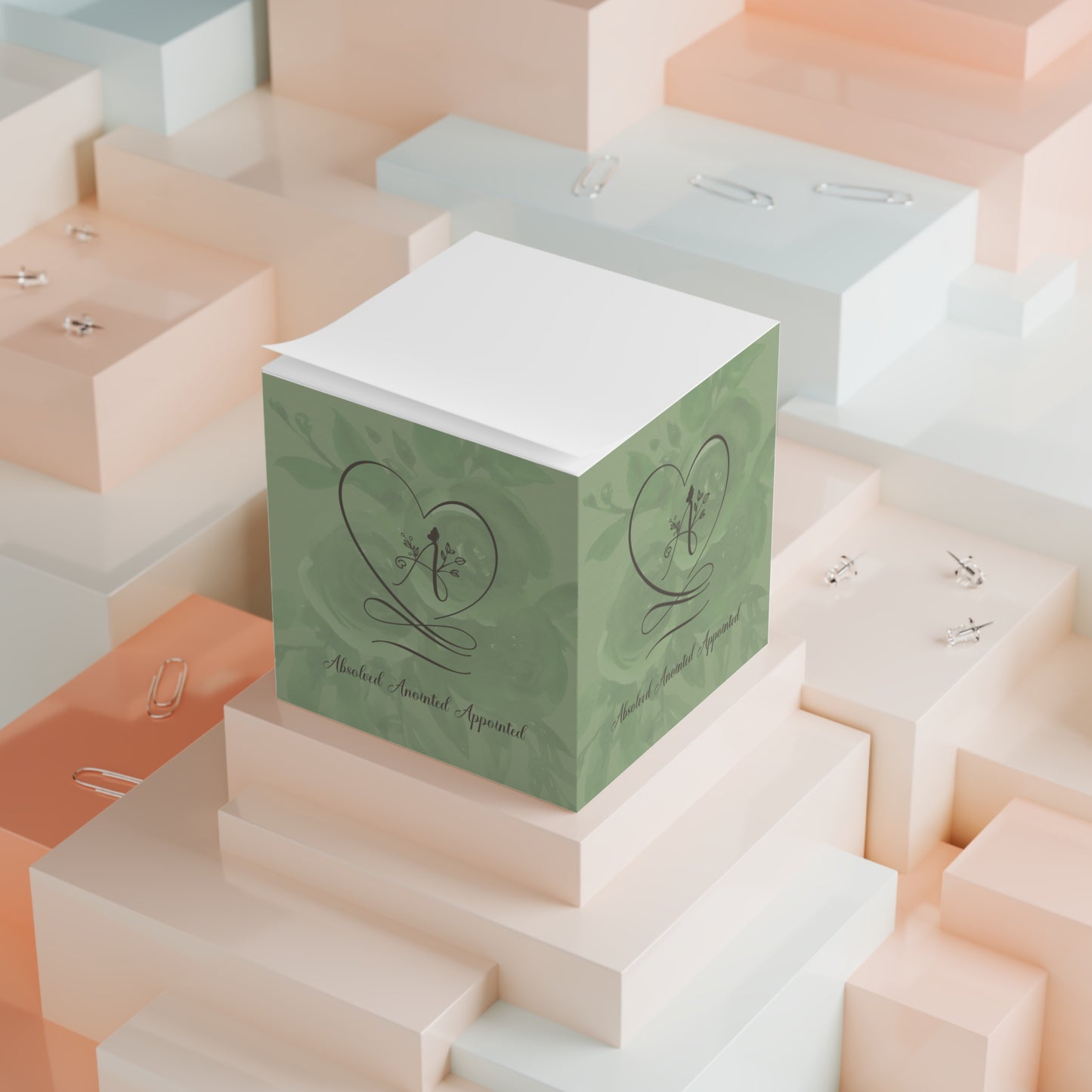 Anointed Note Cube