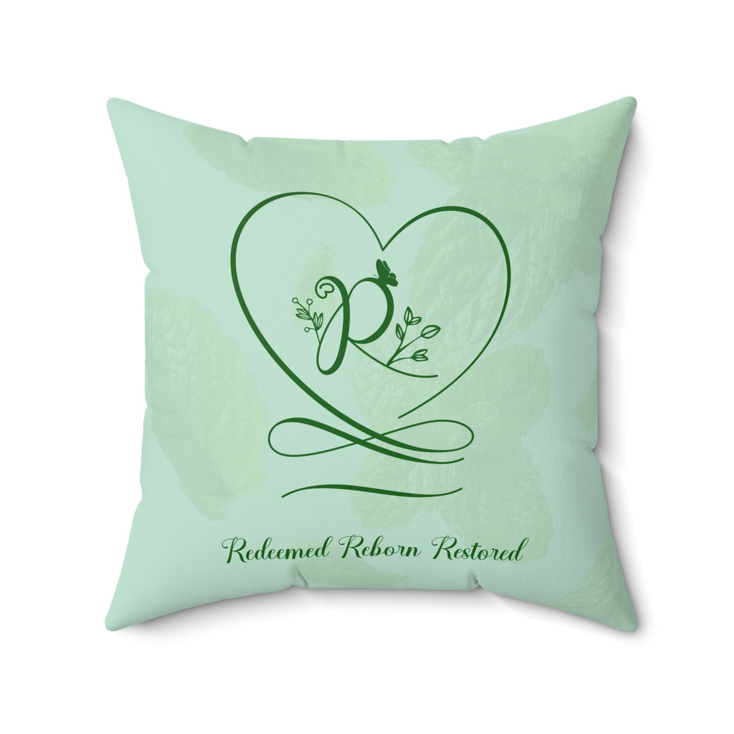 Redeemed 2 Polyester Square Pillow