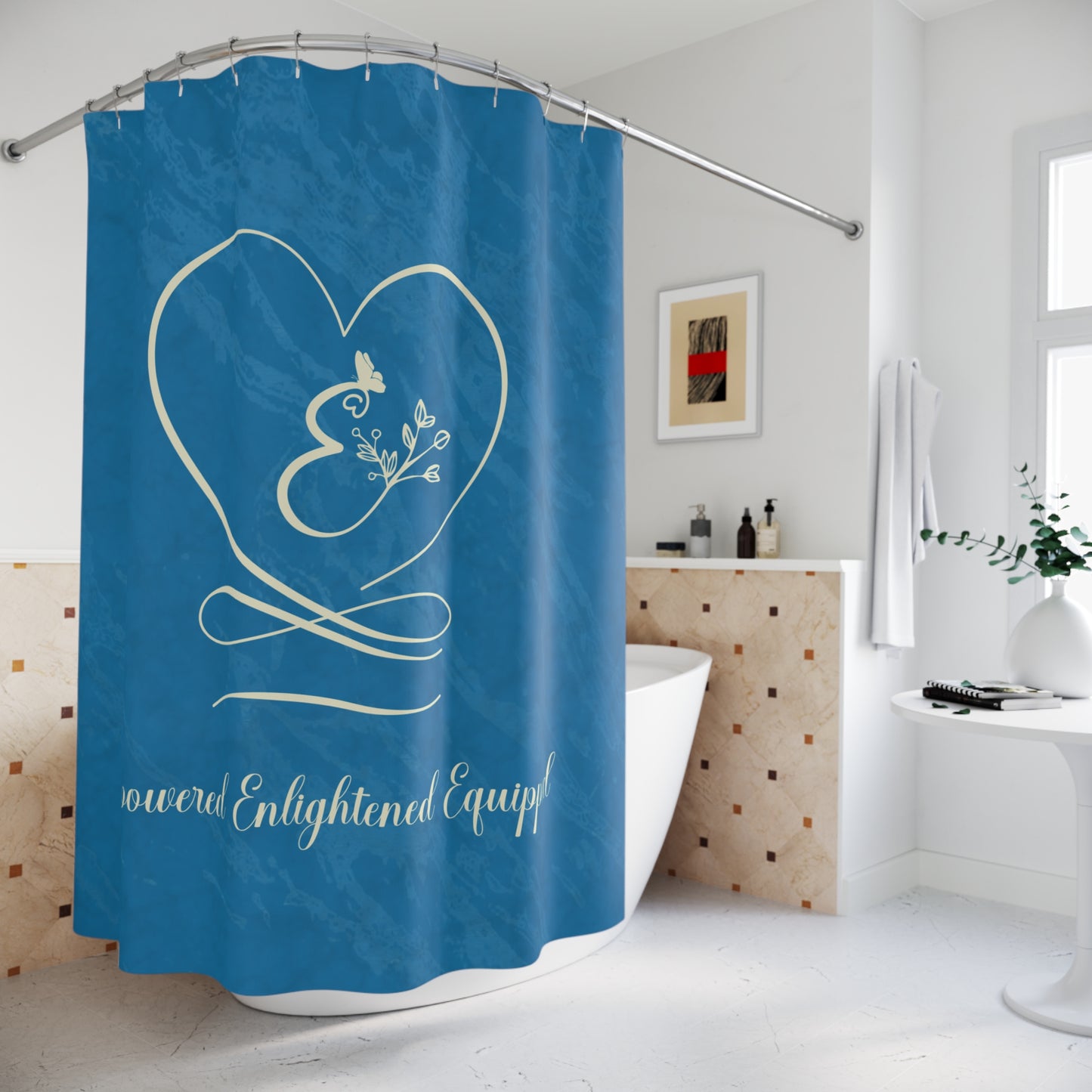 Empowered 2 Shower Curtains