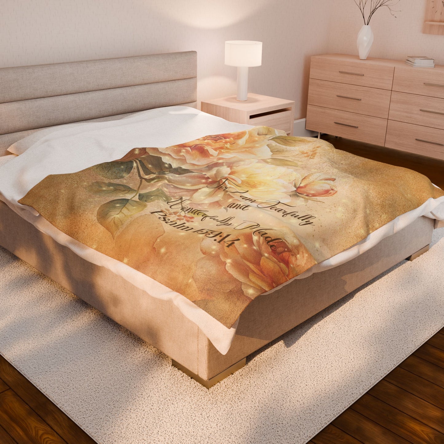 Fearfully Made Velveteen Plush Blanket