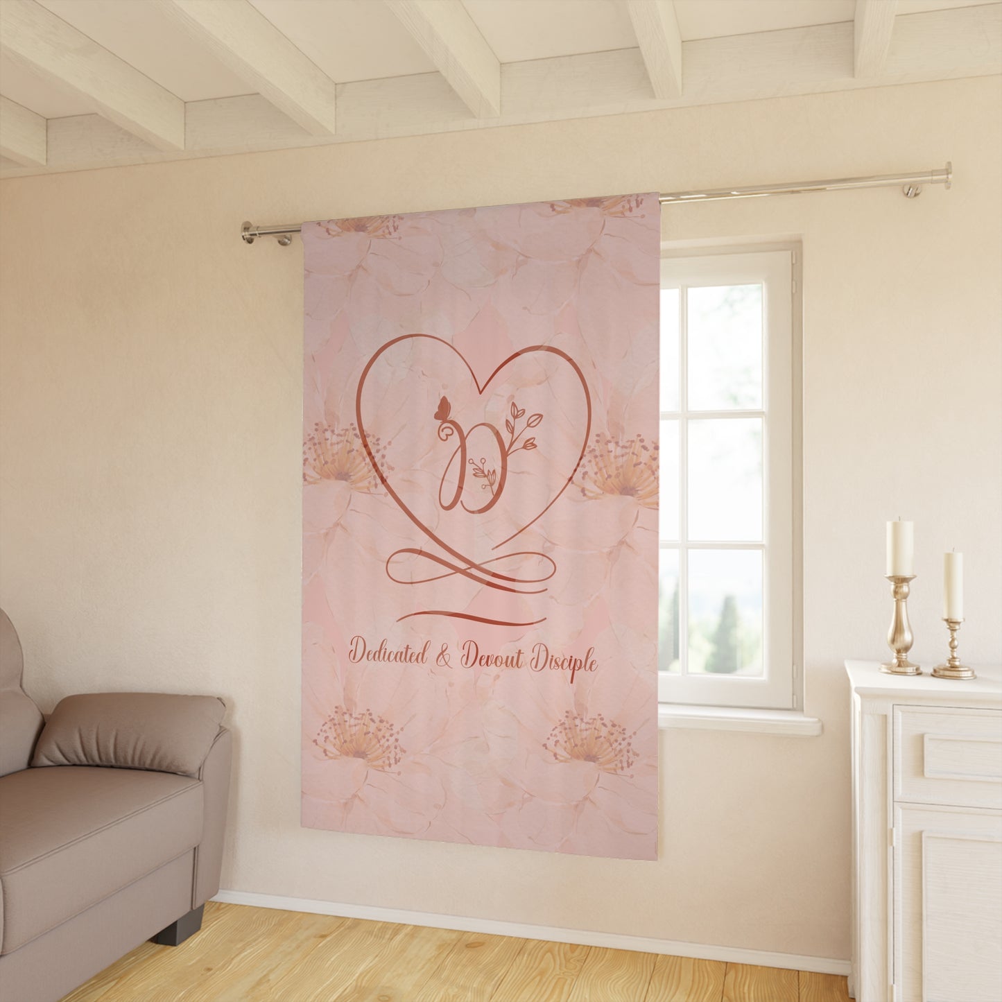 Disciple Window Curtains (1 Piece)