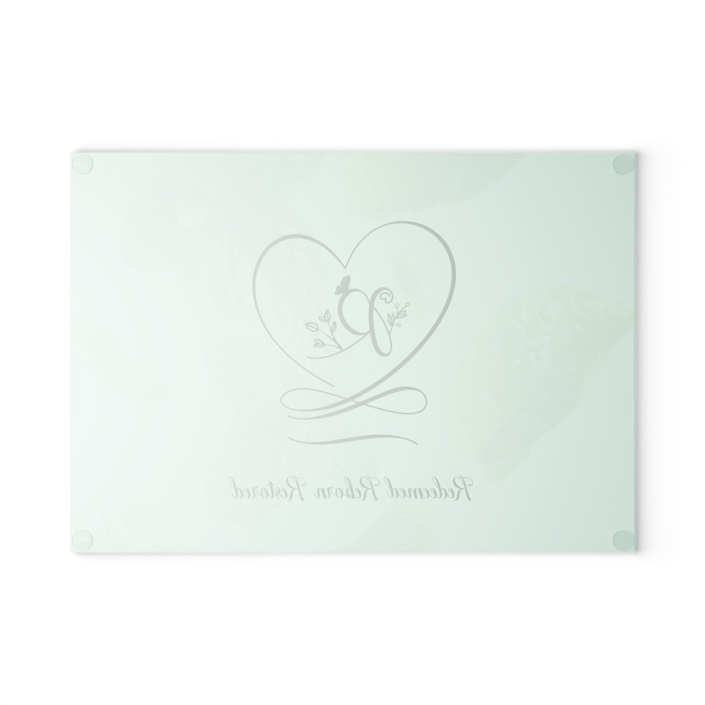 Redeemed 2 Glass Cutting Board