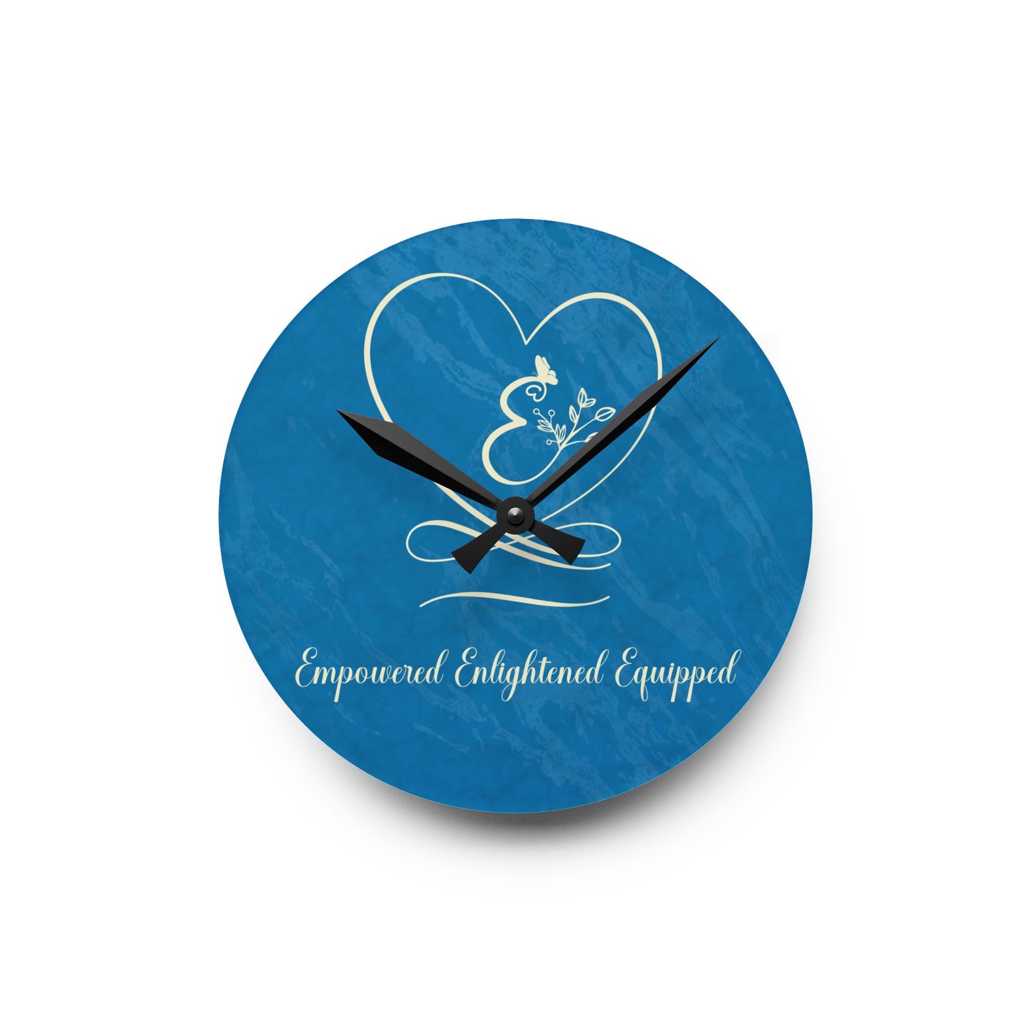 Empowered 2 Acrylic Wall Clock