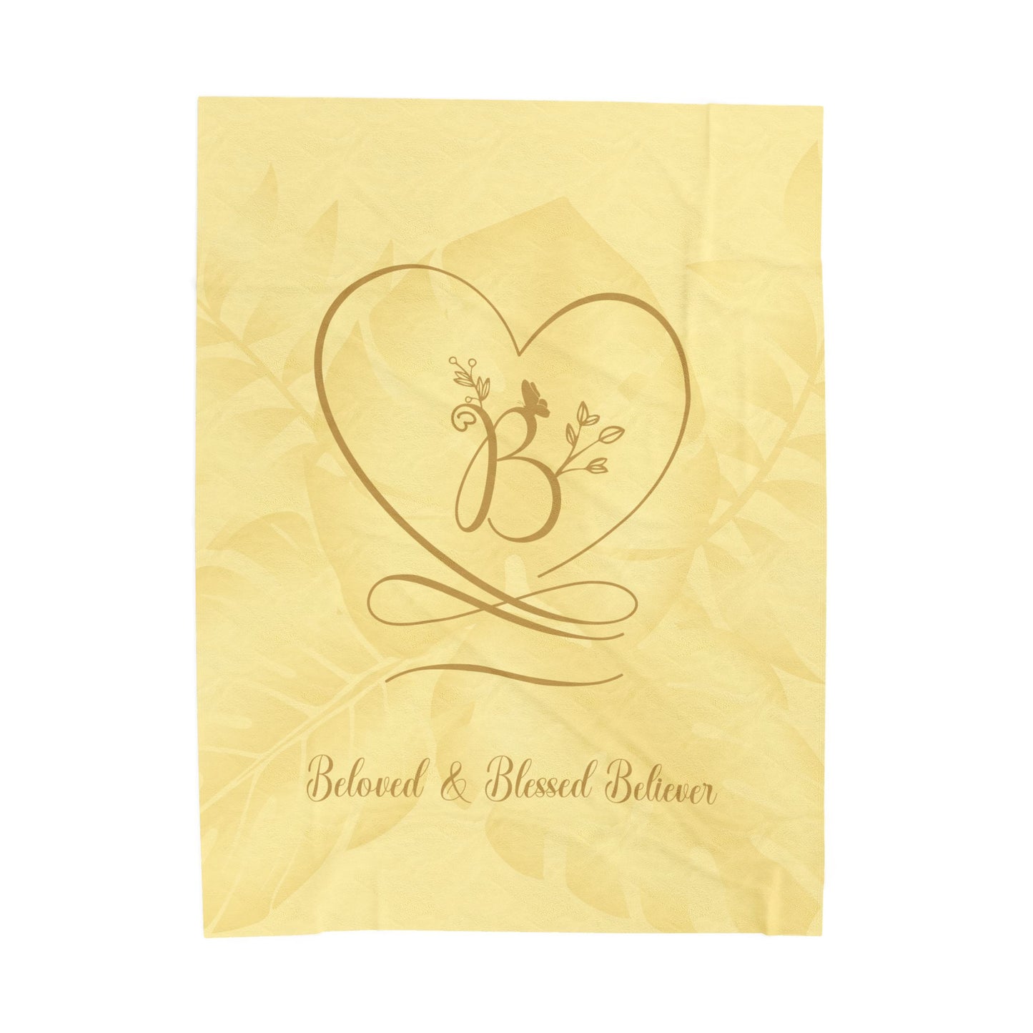 Beloved 2 Velveteen Plush Blanket